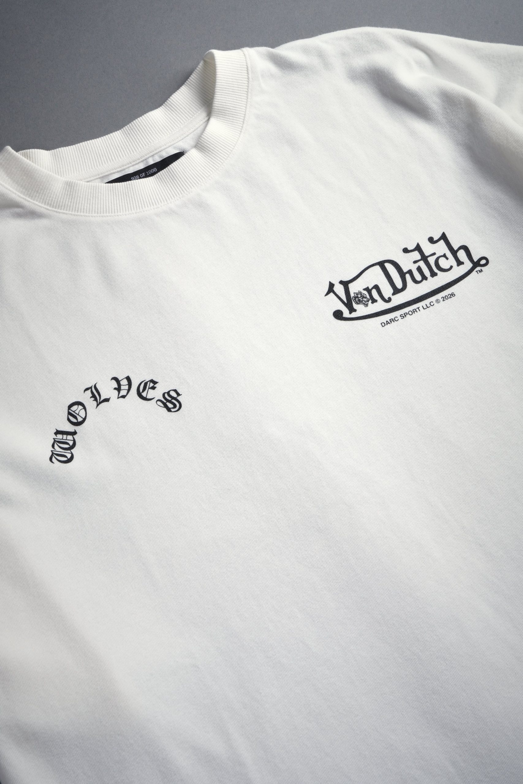 Von Darc Premium Oversized Tee in Cream - Image 7