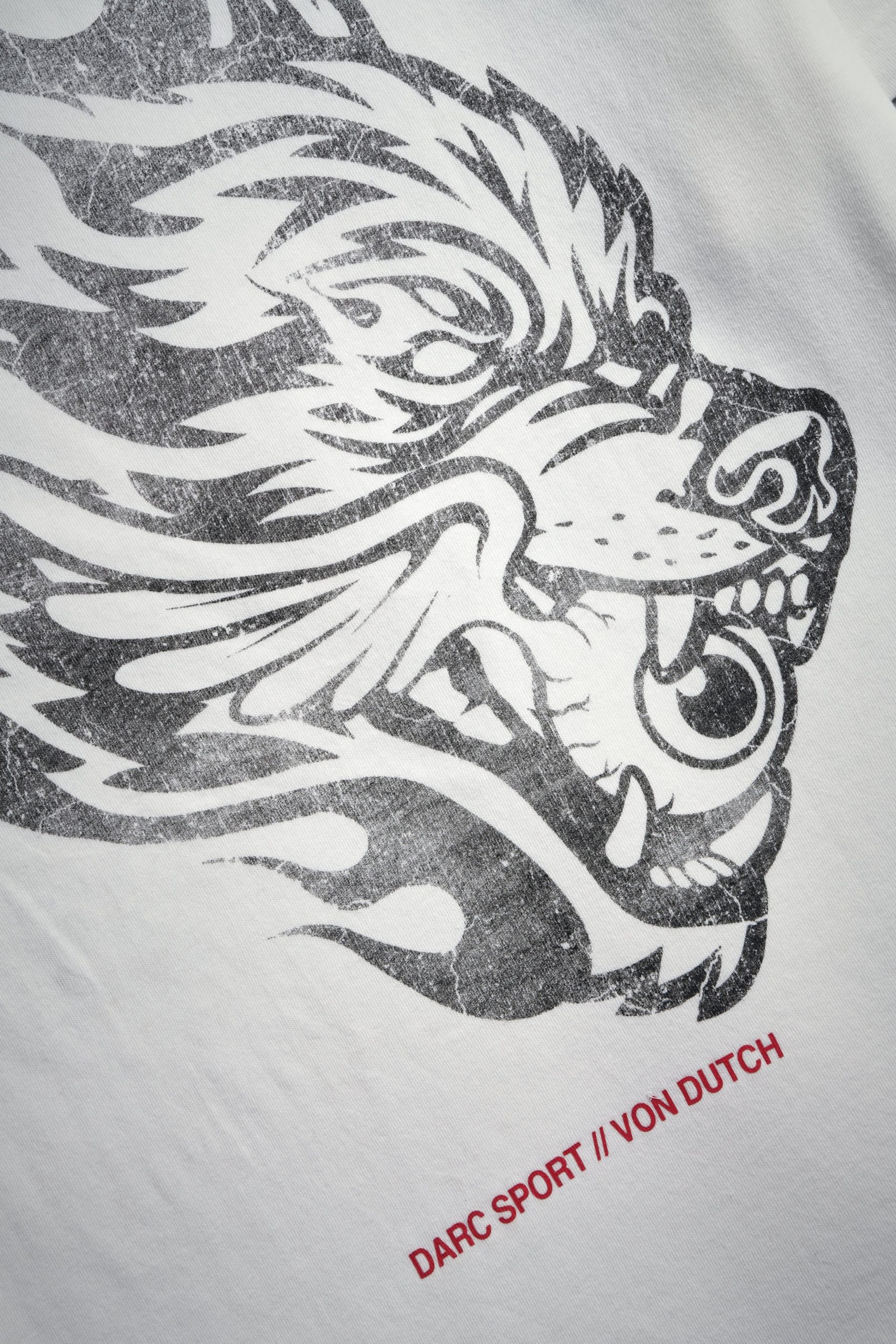 Von Darc Premium Oversized Tee in Cream - Image 10