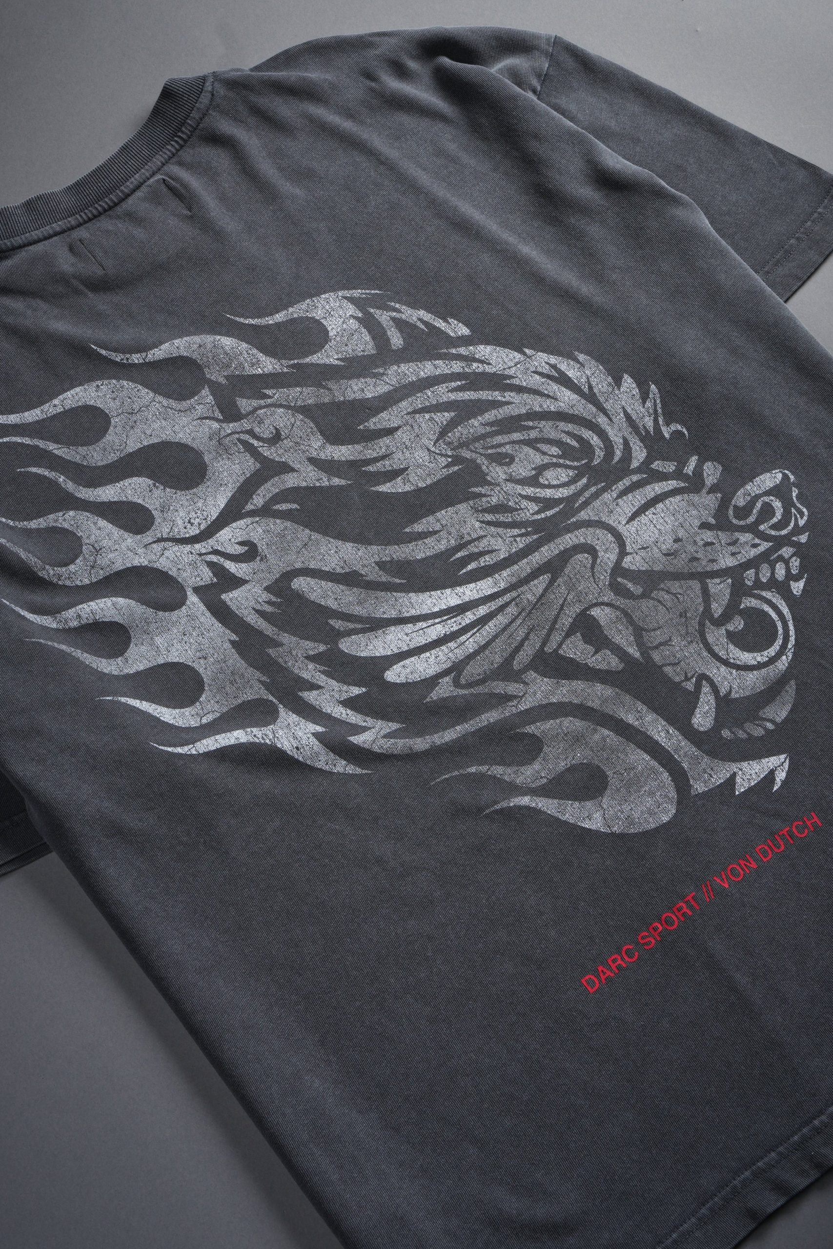 Von Darc Premium Oversized Tee in Wolf Gray - Image 9