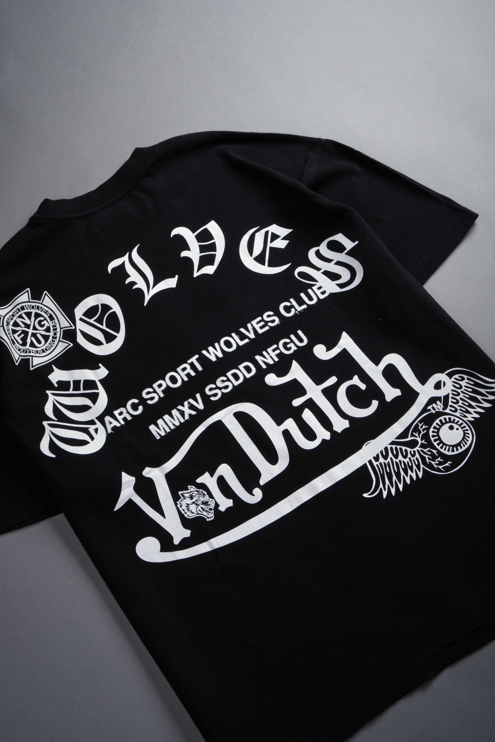 DSVD Heritage Unisex Premium Oversized Tee in Black - Image 16