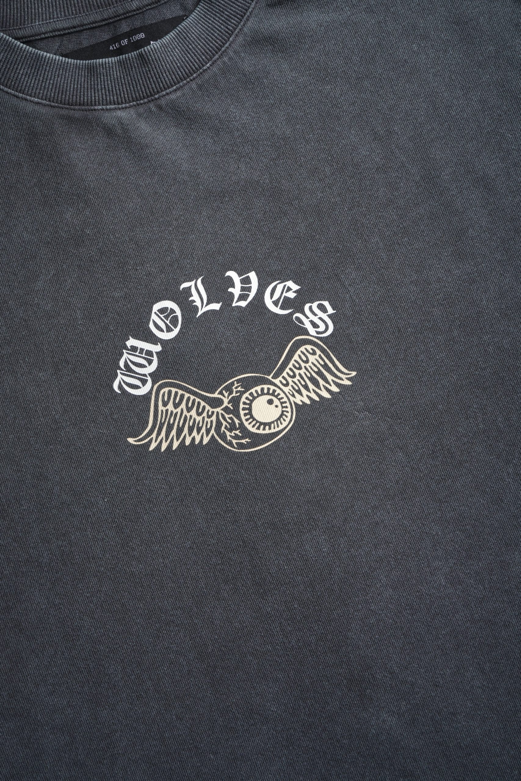 DSVD Heritage Unisex Premium Oversized Tee in Wolf Gray - Image 15