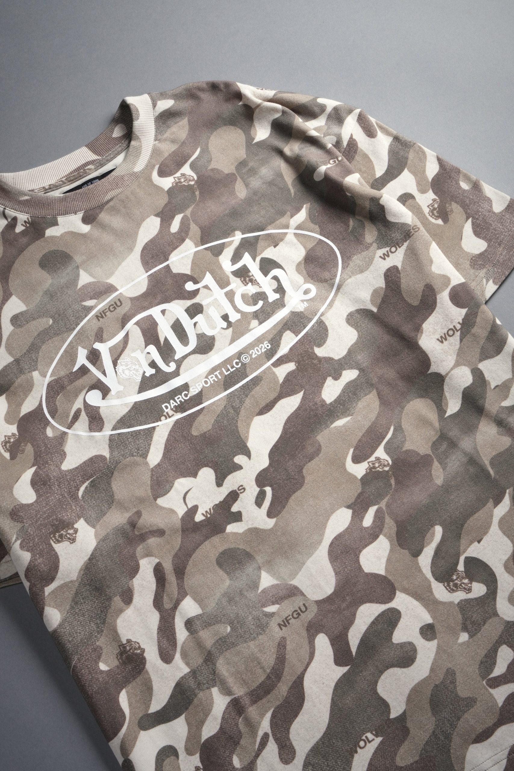 DSVD Legacy Premium Oversized Tee in DSVD Green Camo - Image 8