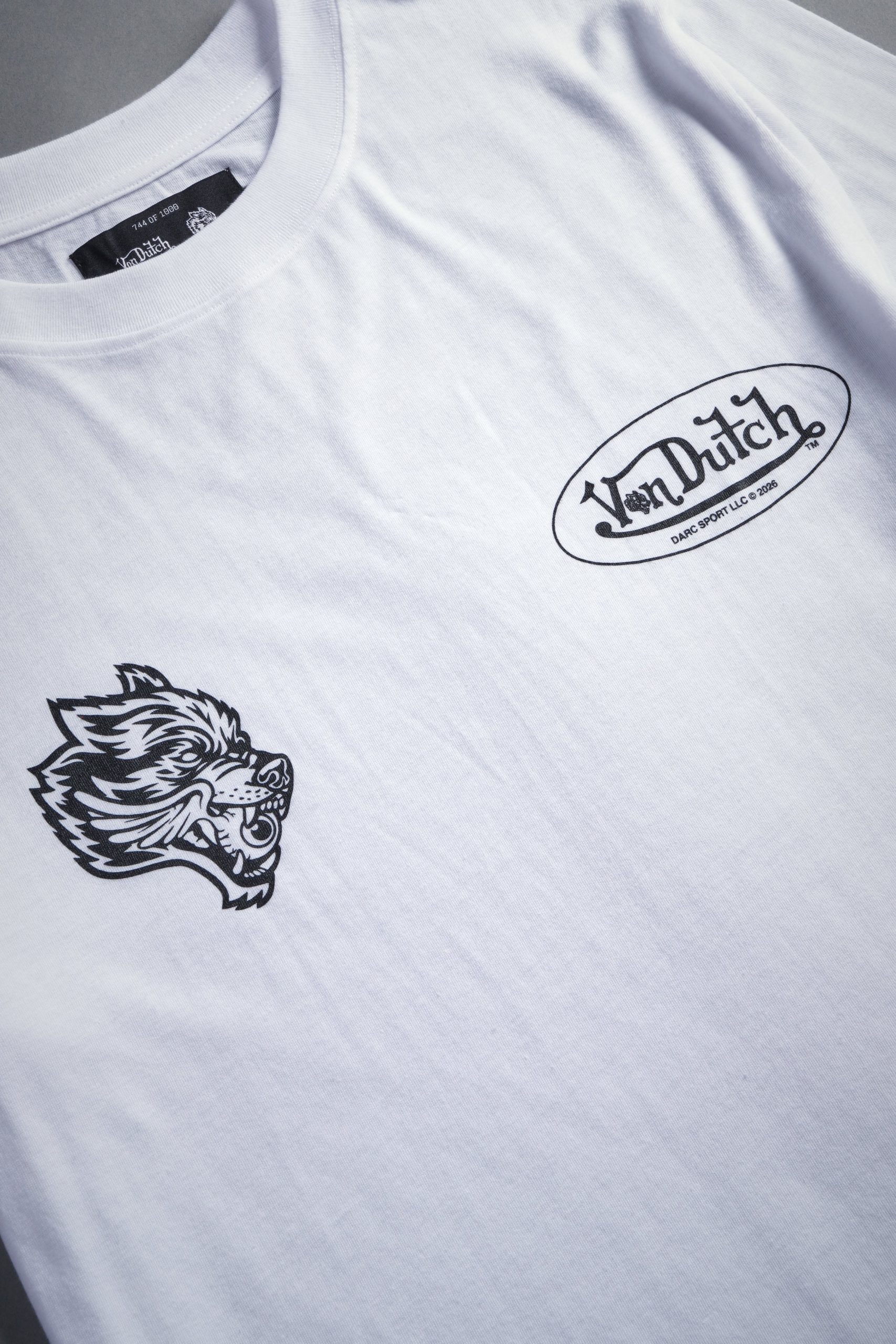 DSVD Legacy J. Dean Premium Tee in White - Image 5
