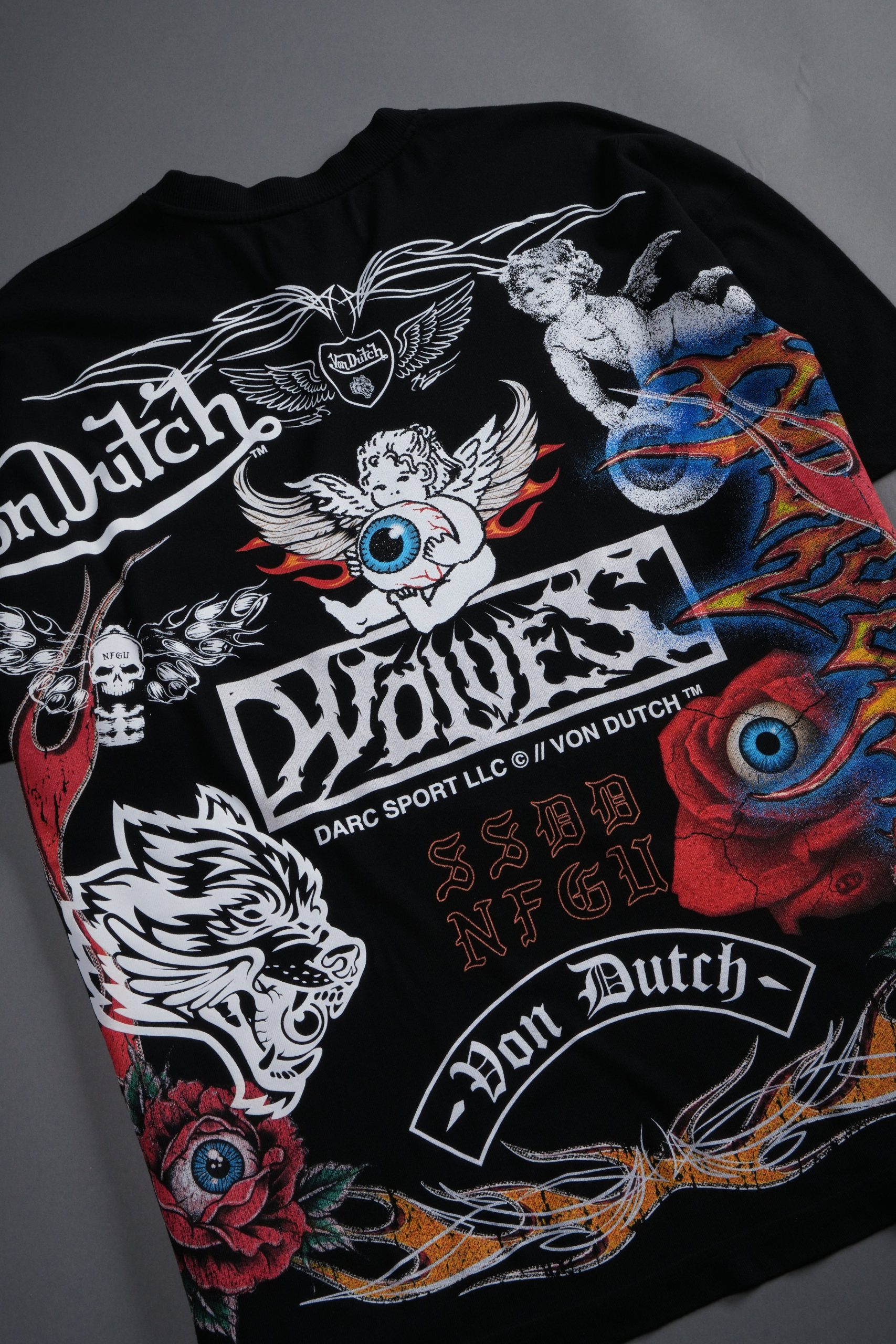 Kulture Klash Premium Oversized Tee in Black - Image 8