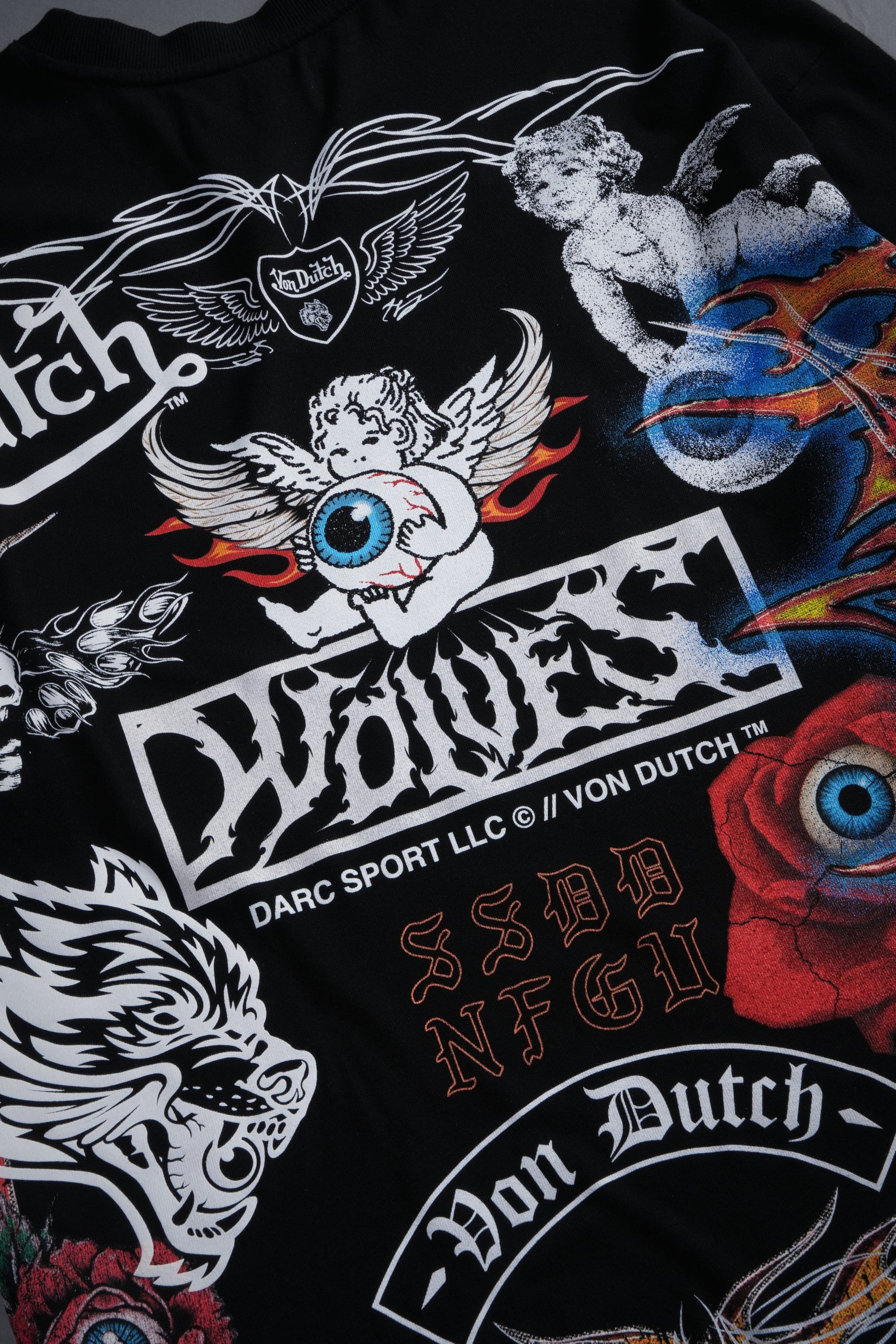Kulture Klash Premium Oversized Tee in Black - Image 9