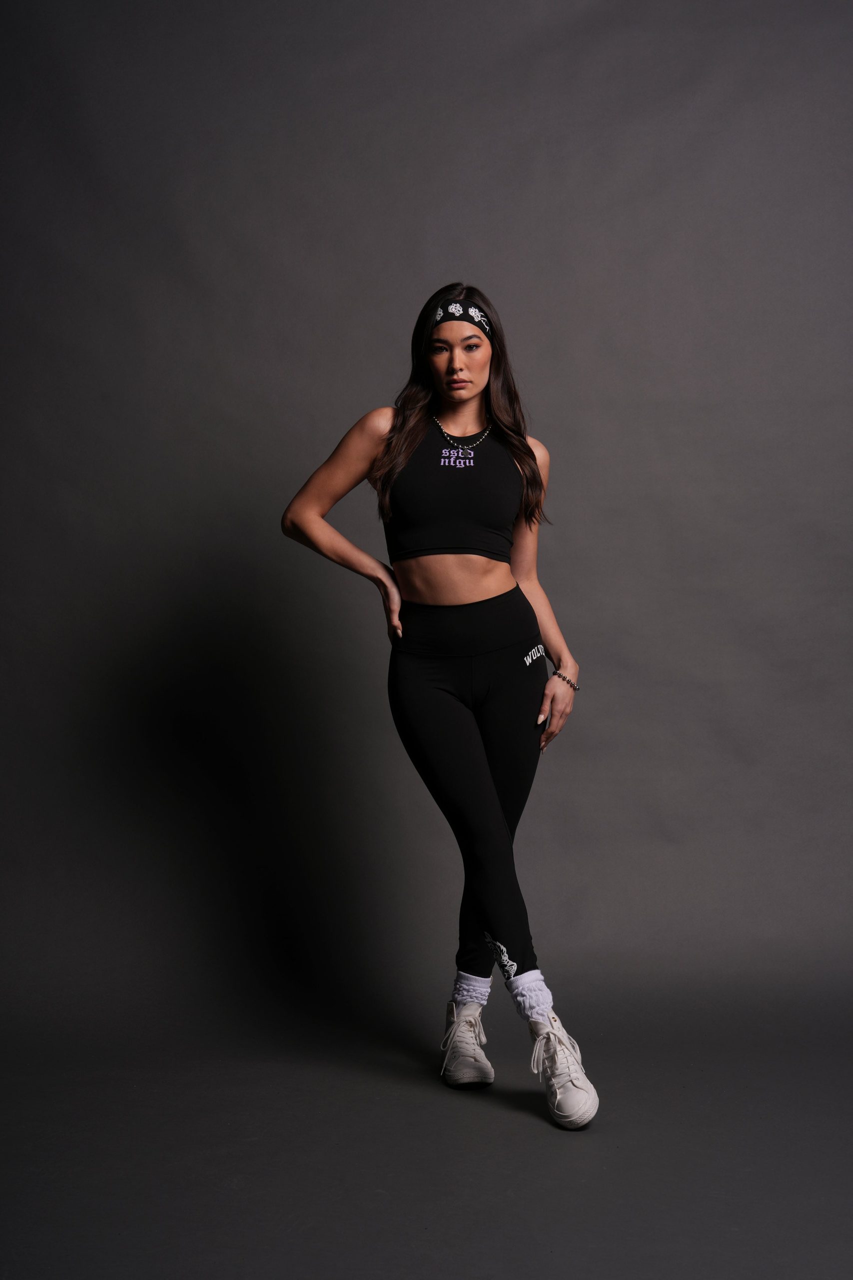 SSDDNFGU Energy Racerback Tank in Black - Image 5