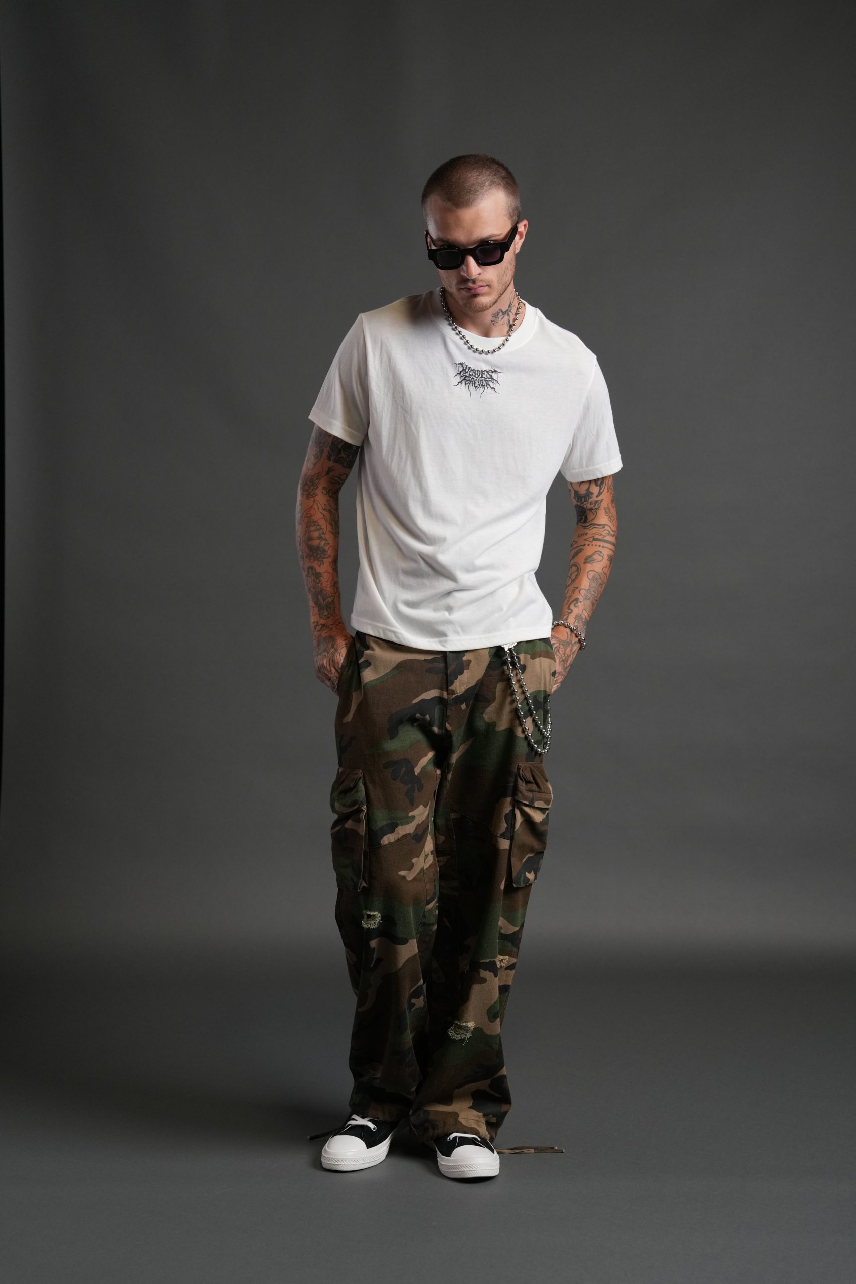 Forged From Iron J. Dean Premium Tee in Cream - Image 5
