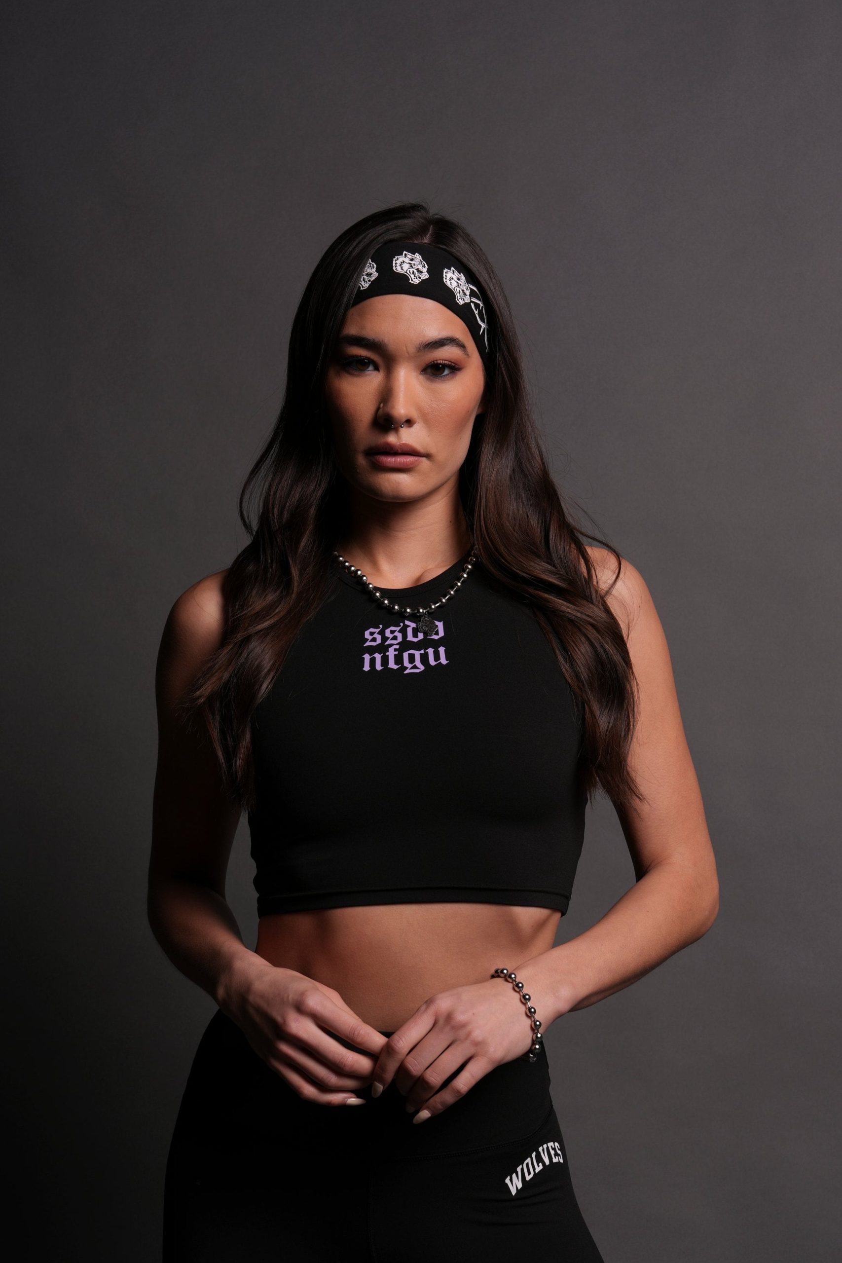 SSDDNFGU Energy Racerback Tank in Black