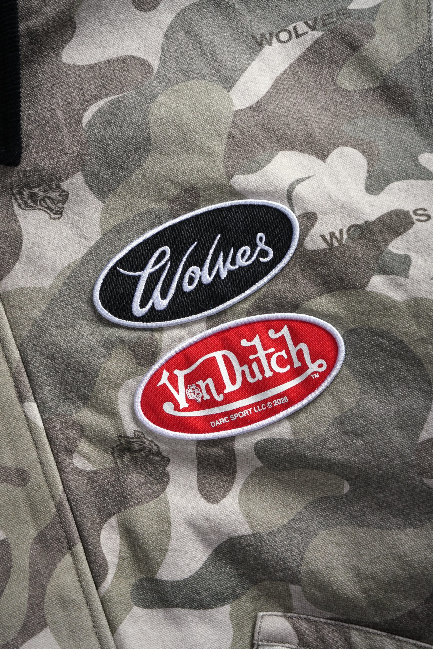 Rebel Heritage Earl Jacket in DSVD Green Camo - Image 15