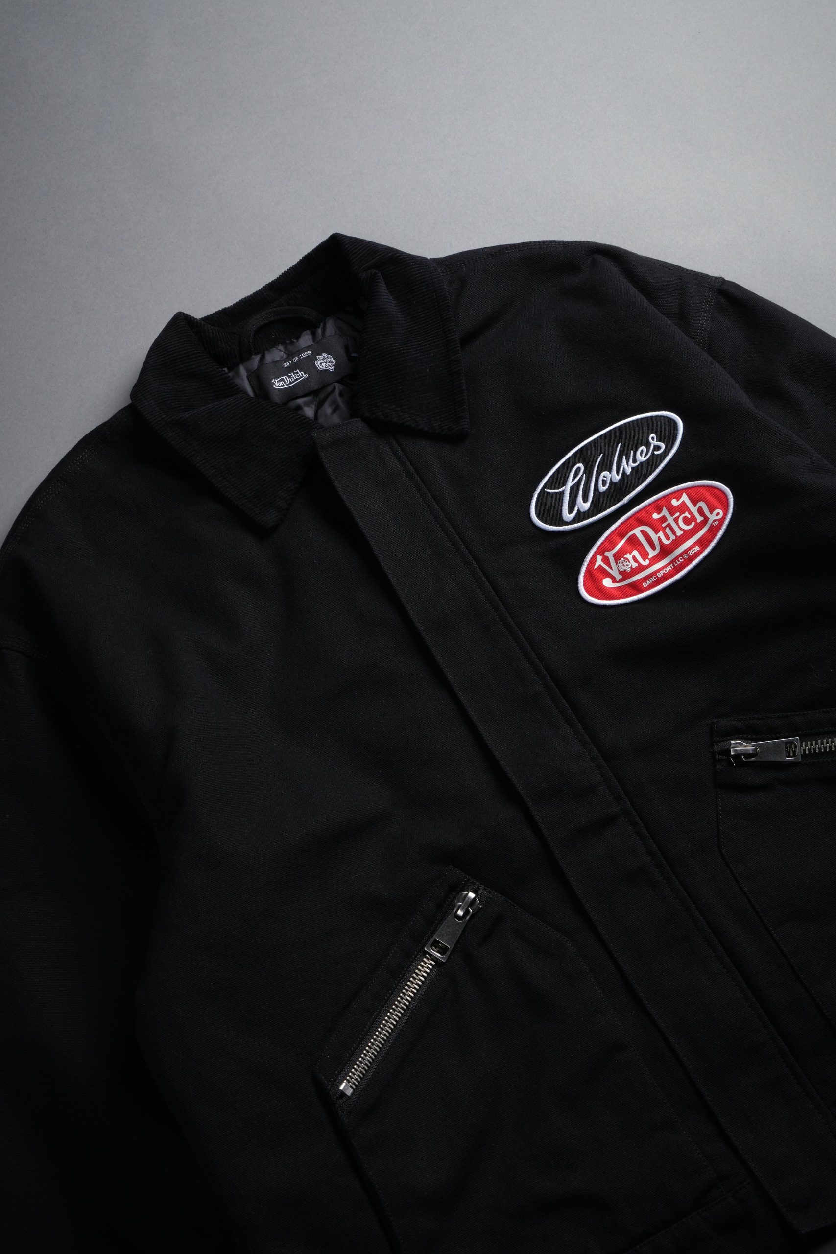 Rebel Heritage Earl Jacket in Black - Image 9
