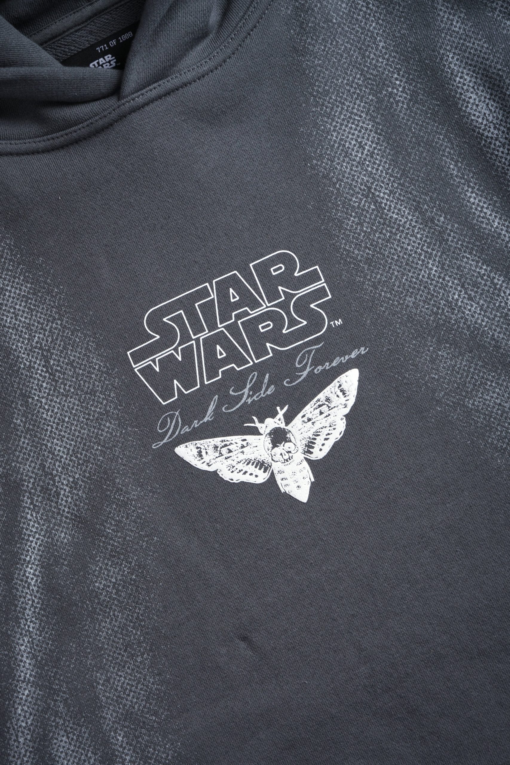 Dark Flame Moaty Hoodie in Slate Gray - Image 6