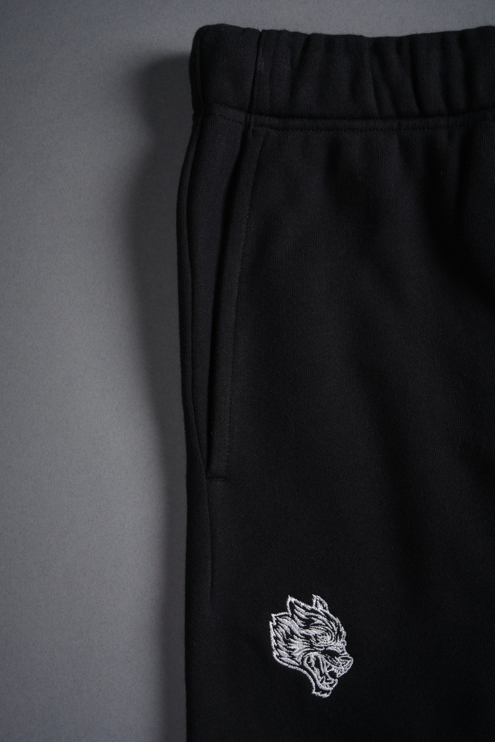 Darc Kulture Bigelow Cargo Sweat Pants in Black - Image 8