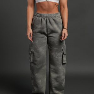 Dual Cherub NFGU Big Cozy Sweats in Lush Vintage Woodland Camo