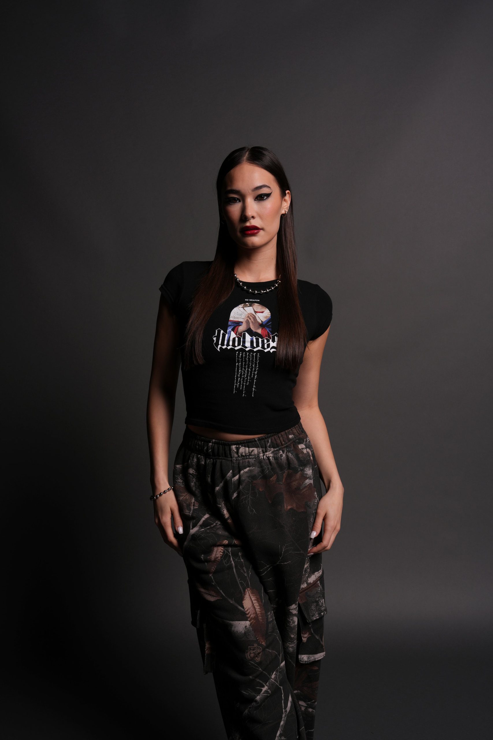 Now and Forever Baby Tee in Black - Image 3