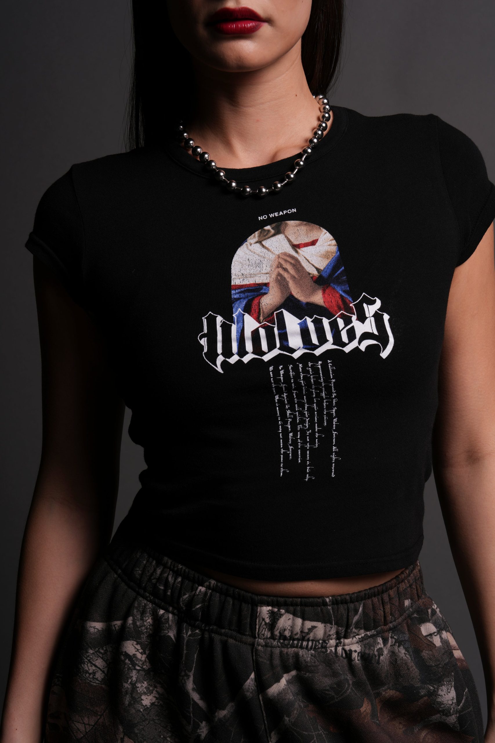 Now and Forever Baby Tee in Black - Image 4