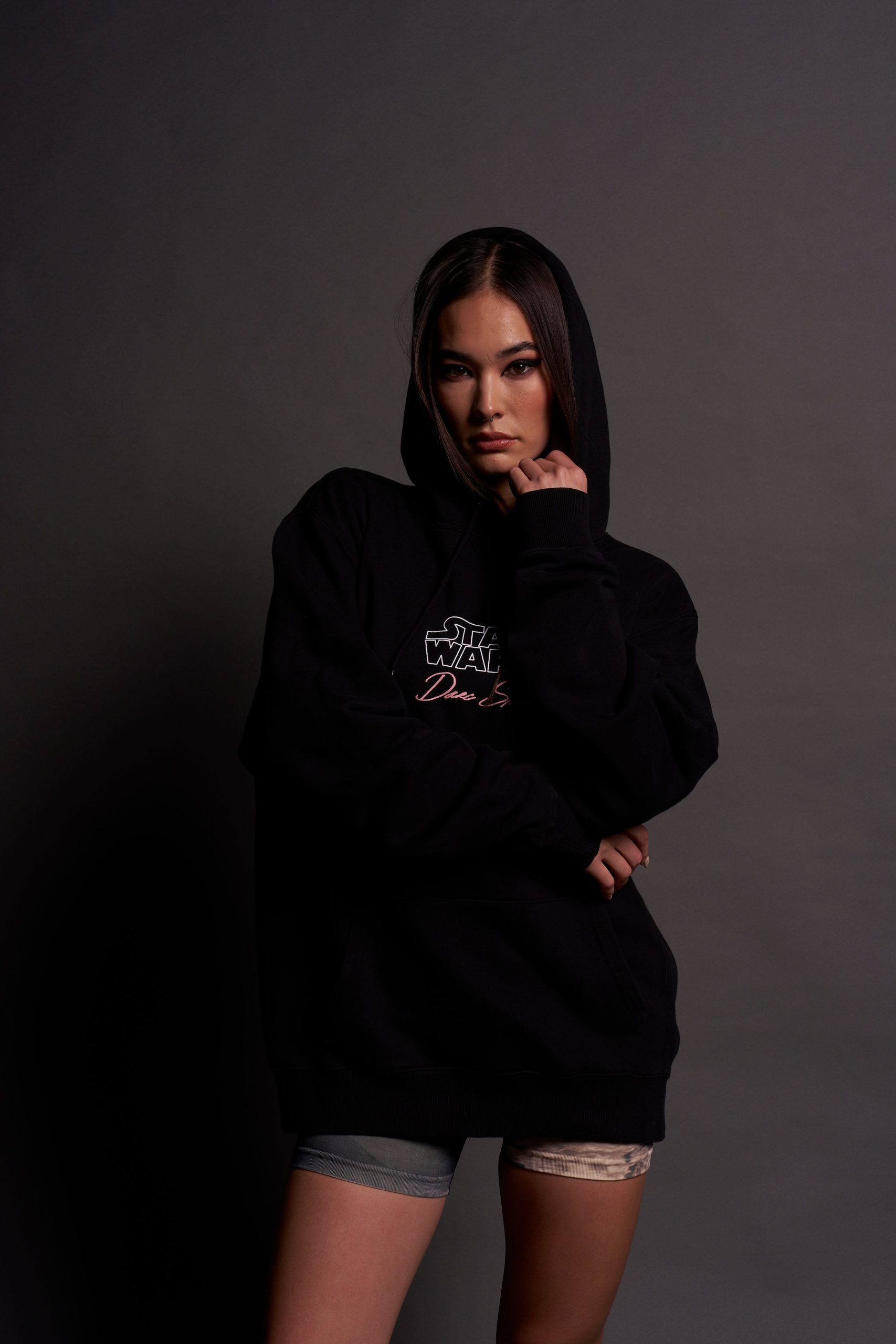 Forbidden Love She Dakota Hoodie in Black - Image 5