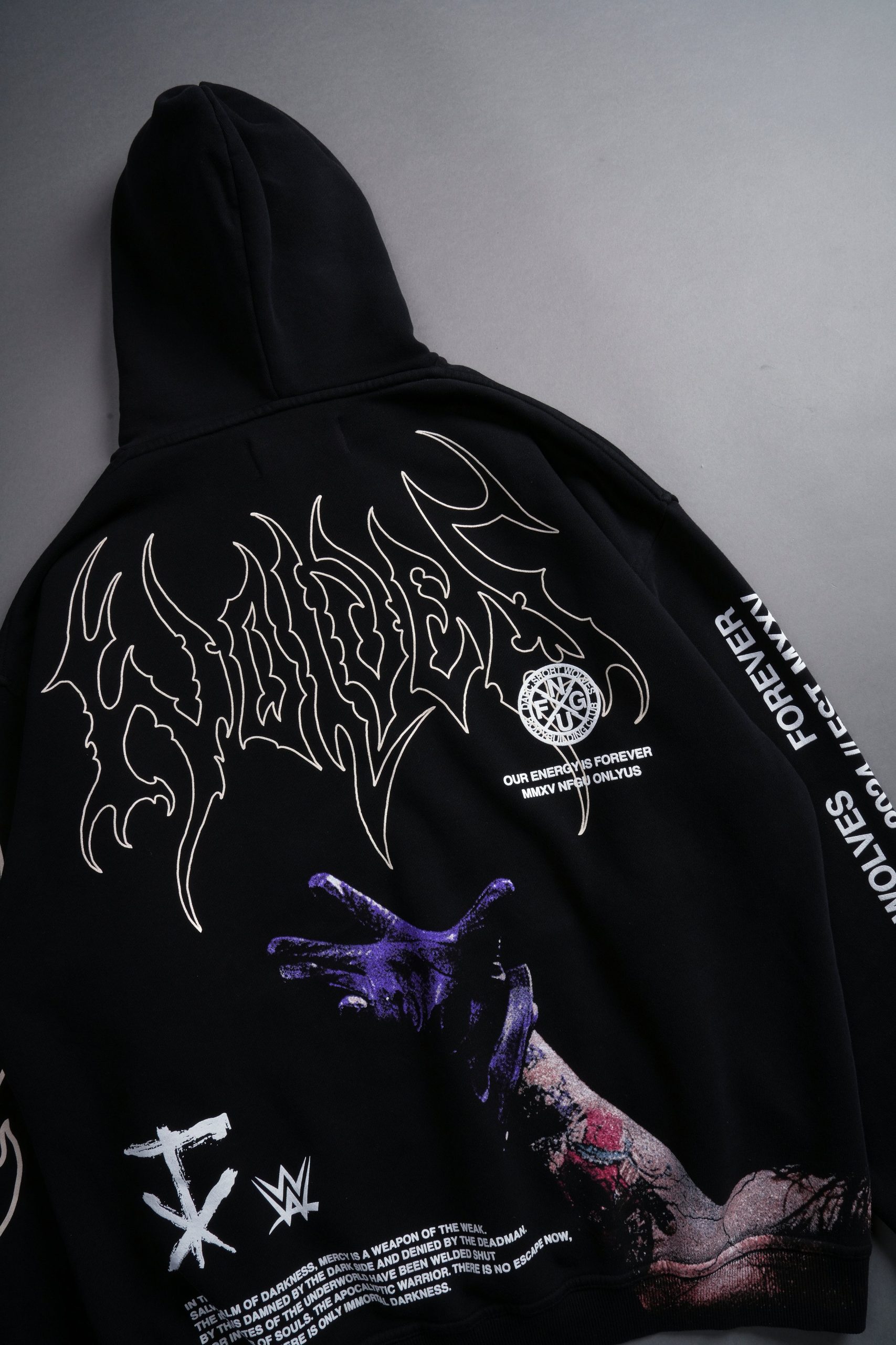 Risen Bishop Hoodie in Black - Image 10