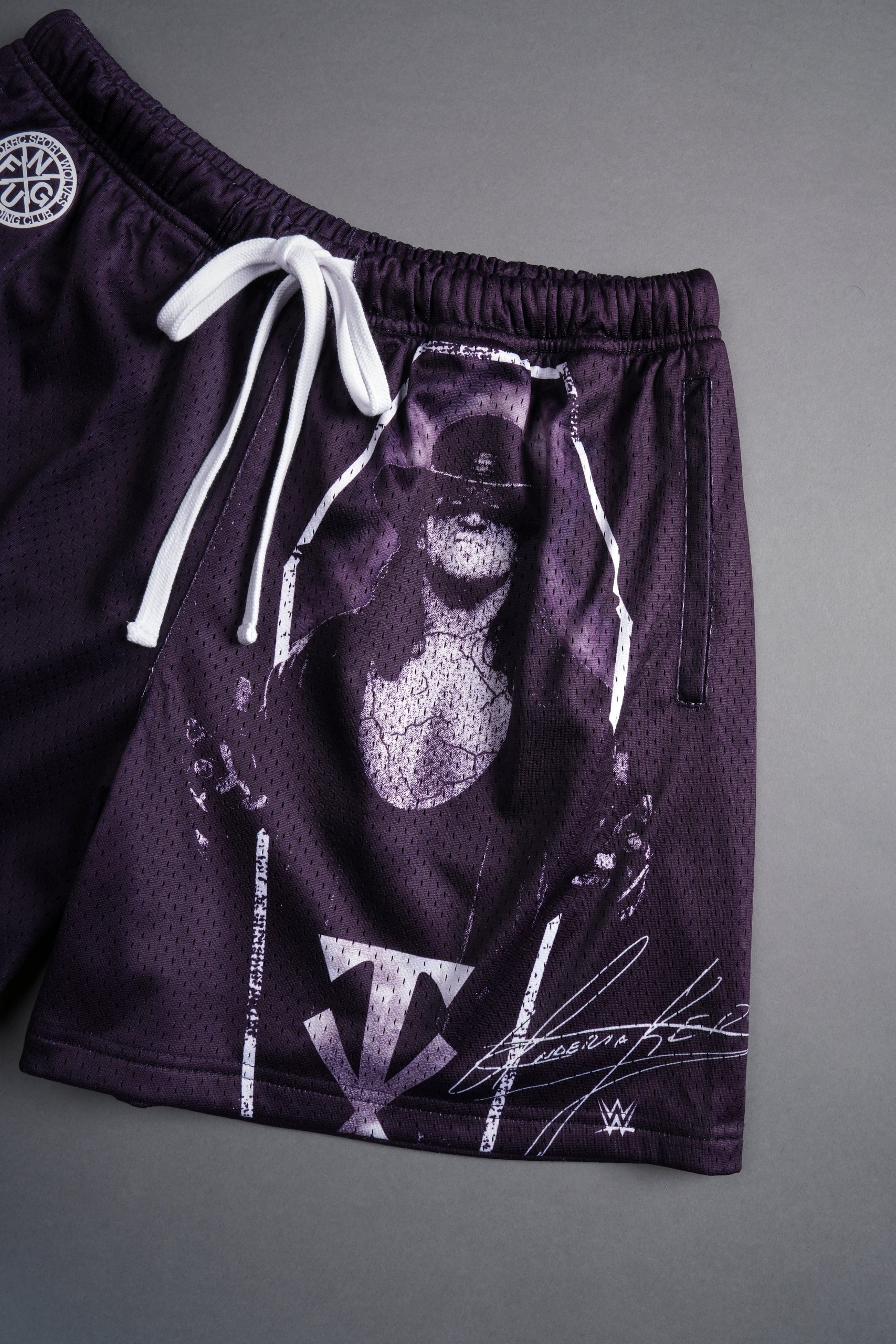 Piledriver Mesh Shorts in Phantom Purple - Image 8