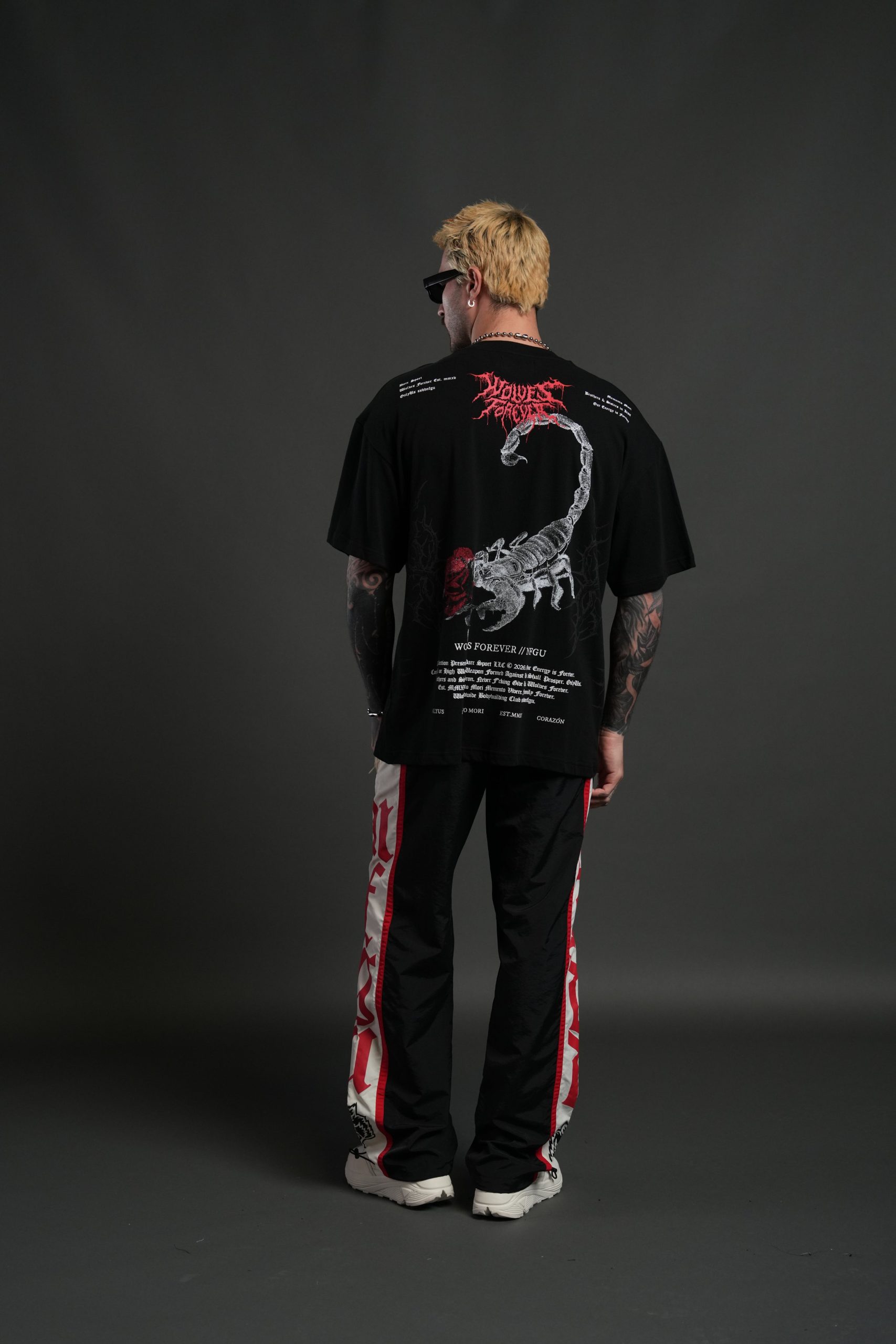 Scorpion Thorns Premium Oversized Tee in Black - Image 6