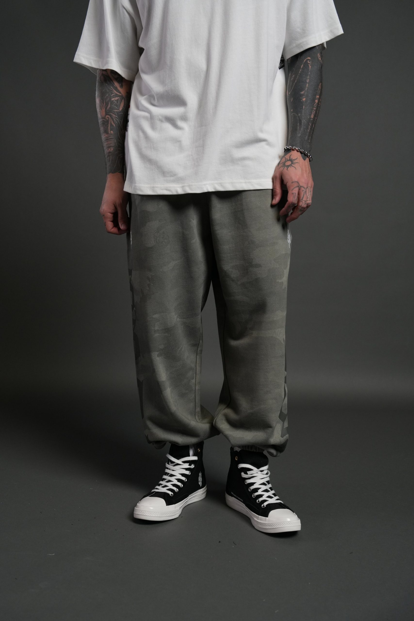 Our Mantra Lounger Sweat Pants in Lush Vintage Woodland Camo - Image 2