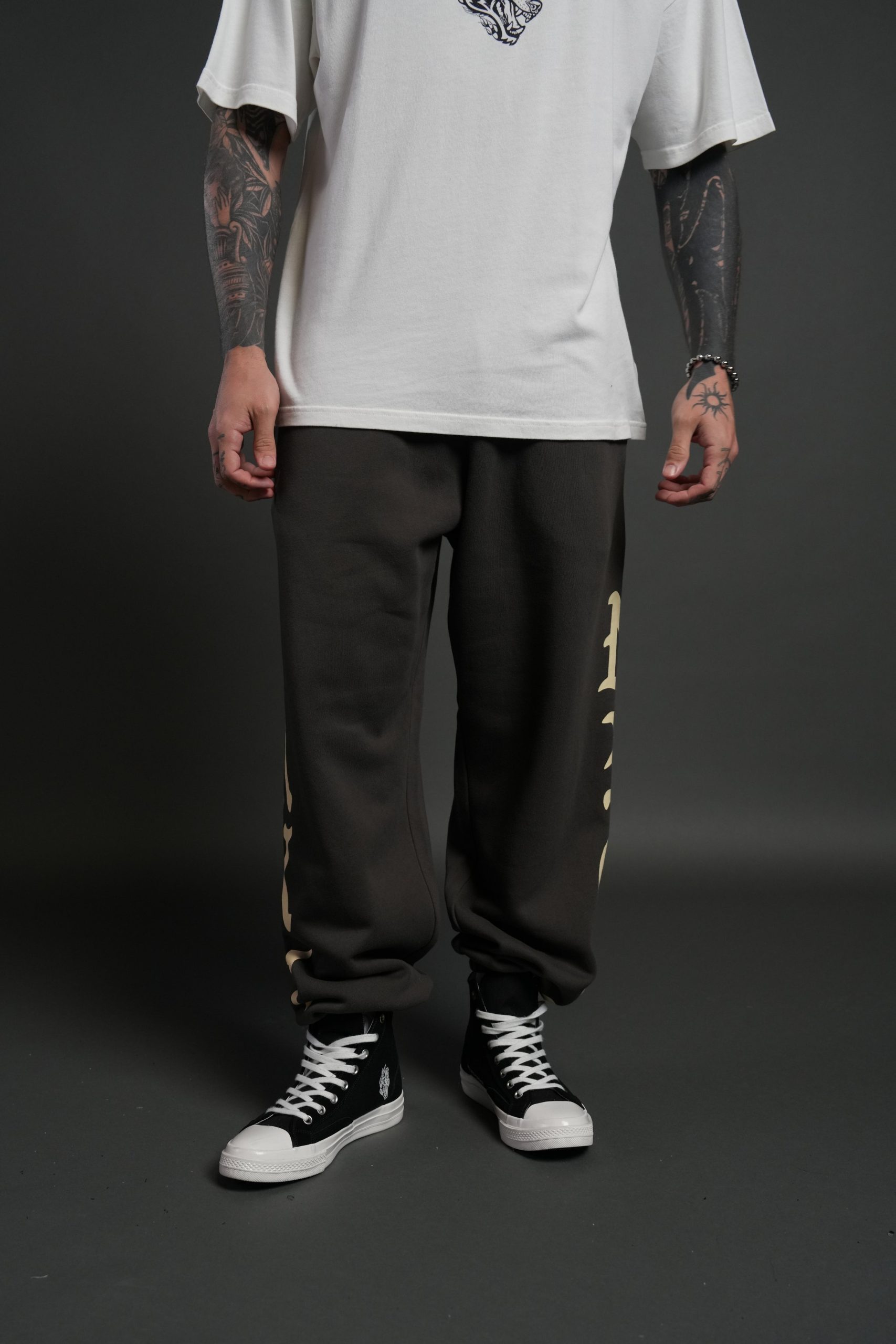 Stone Code Lightweight Lounger Sweat Pants in Wolf Gray - Image 2