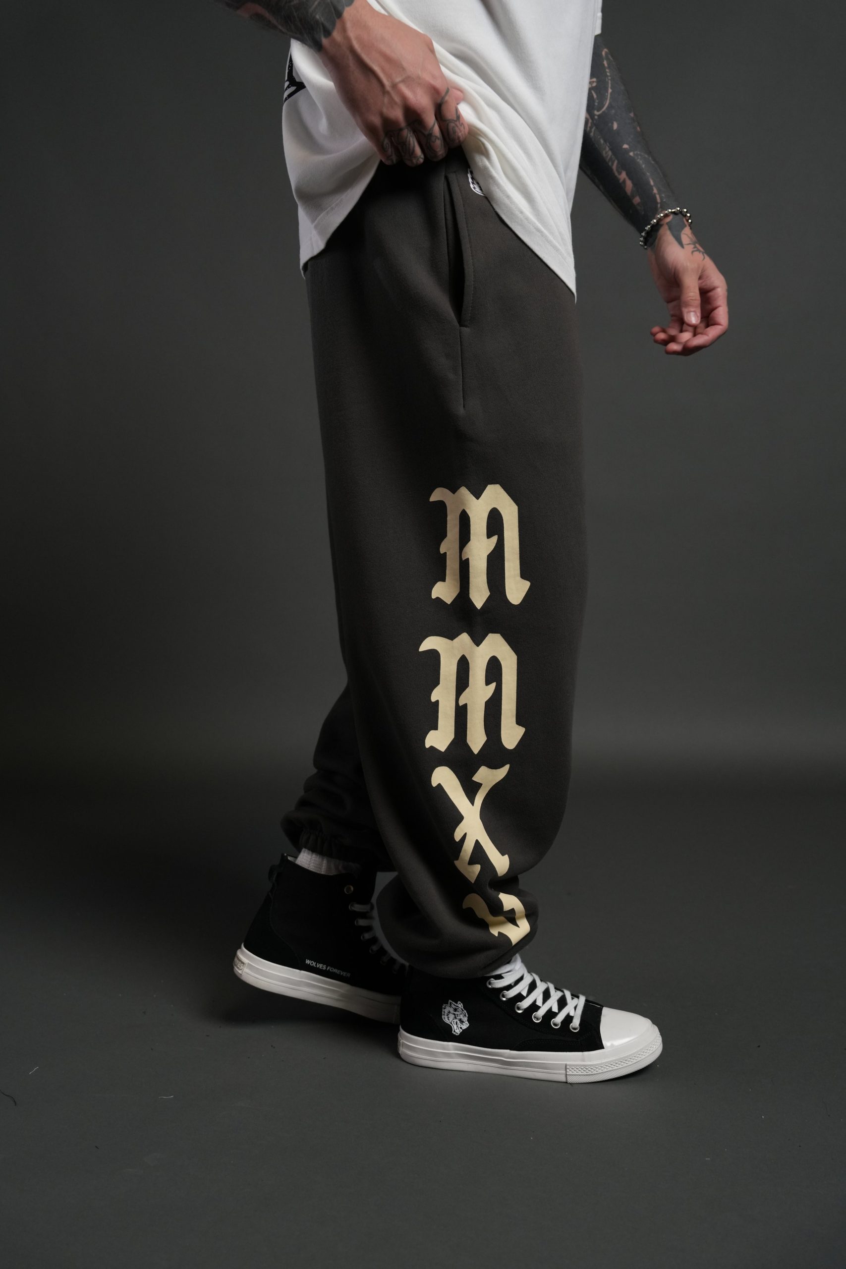 Stone Code Lightweight Lounger Sweat Pants in Wolf Gray - Image 5