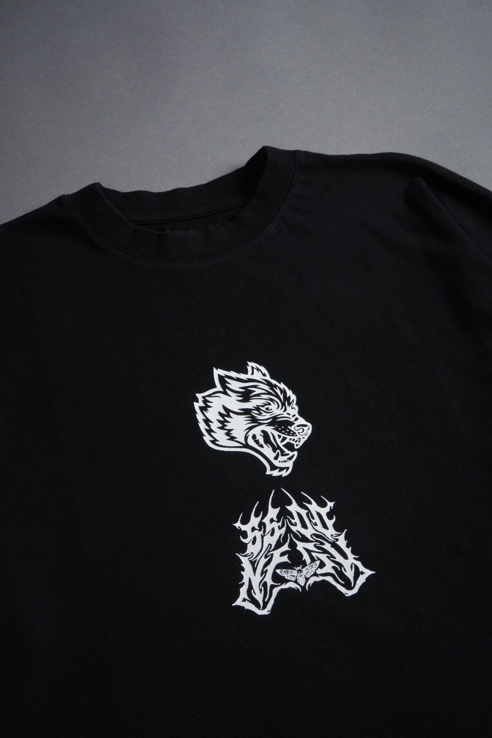 Shonen's Past Premium Oversized Tee in Black - Image 7