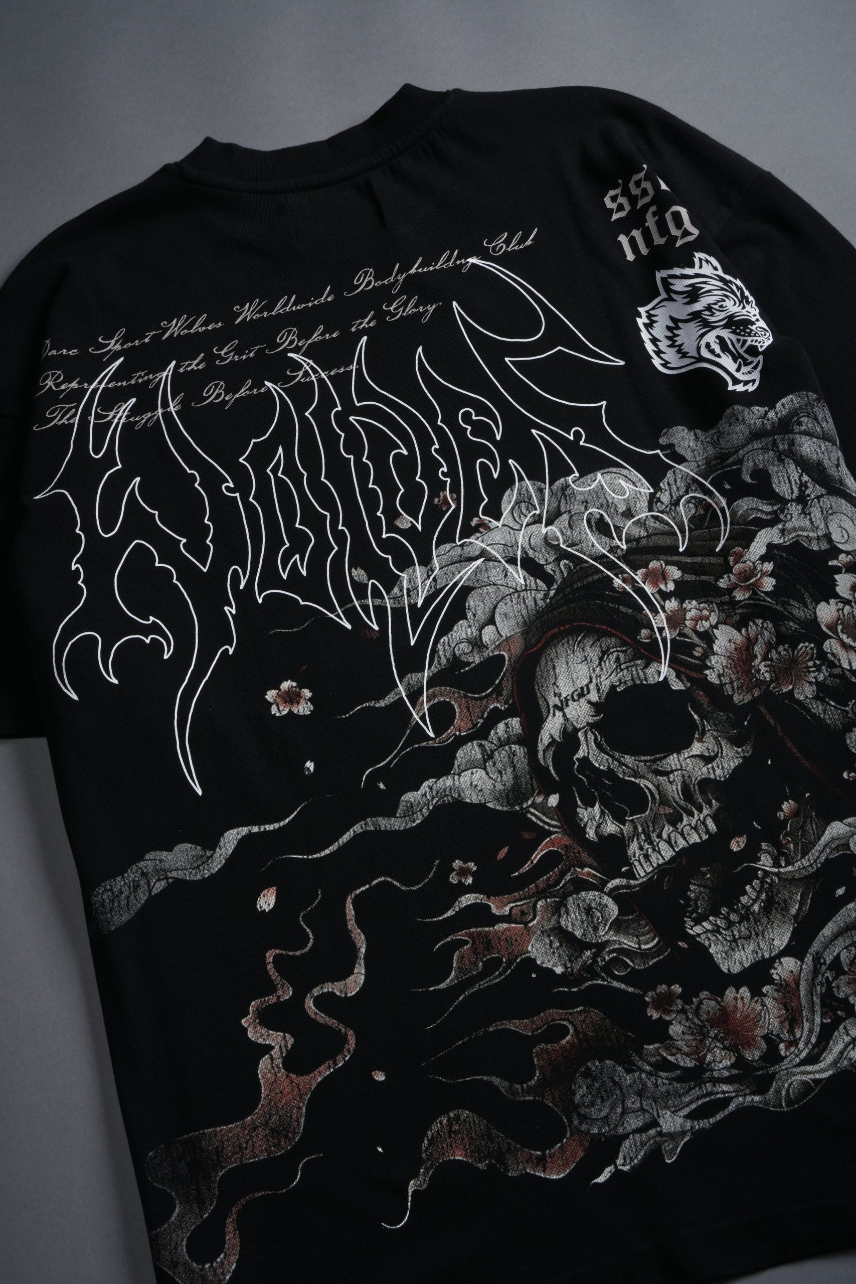 Shonen's Past Premium Oversized Tee in Black - Image 8
