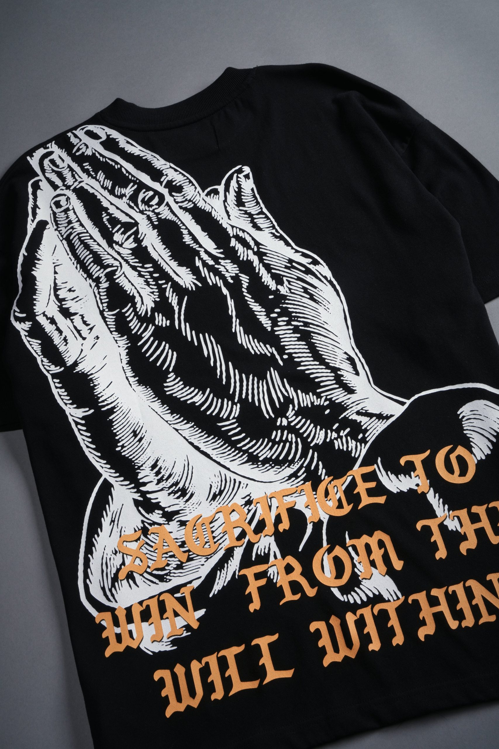 The Will Within Premium Oversized Tee in Black - Image 8
