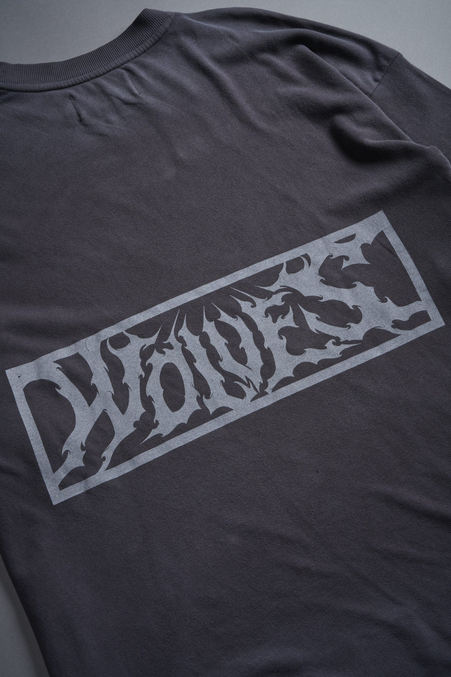 Ashes of the Dark V2 Premium Oversized Tee in Wolf Gray Drift Wash - Image 11