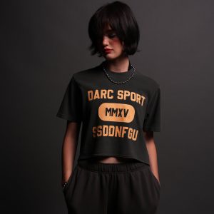 Wolves Forever Premium (Cropped) Tee in Wolf Gray