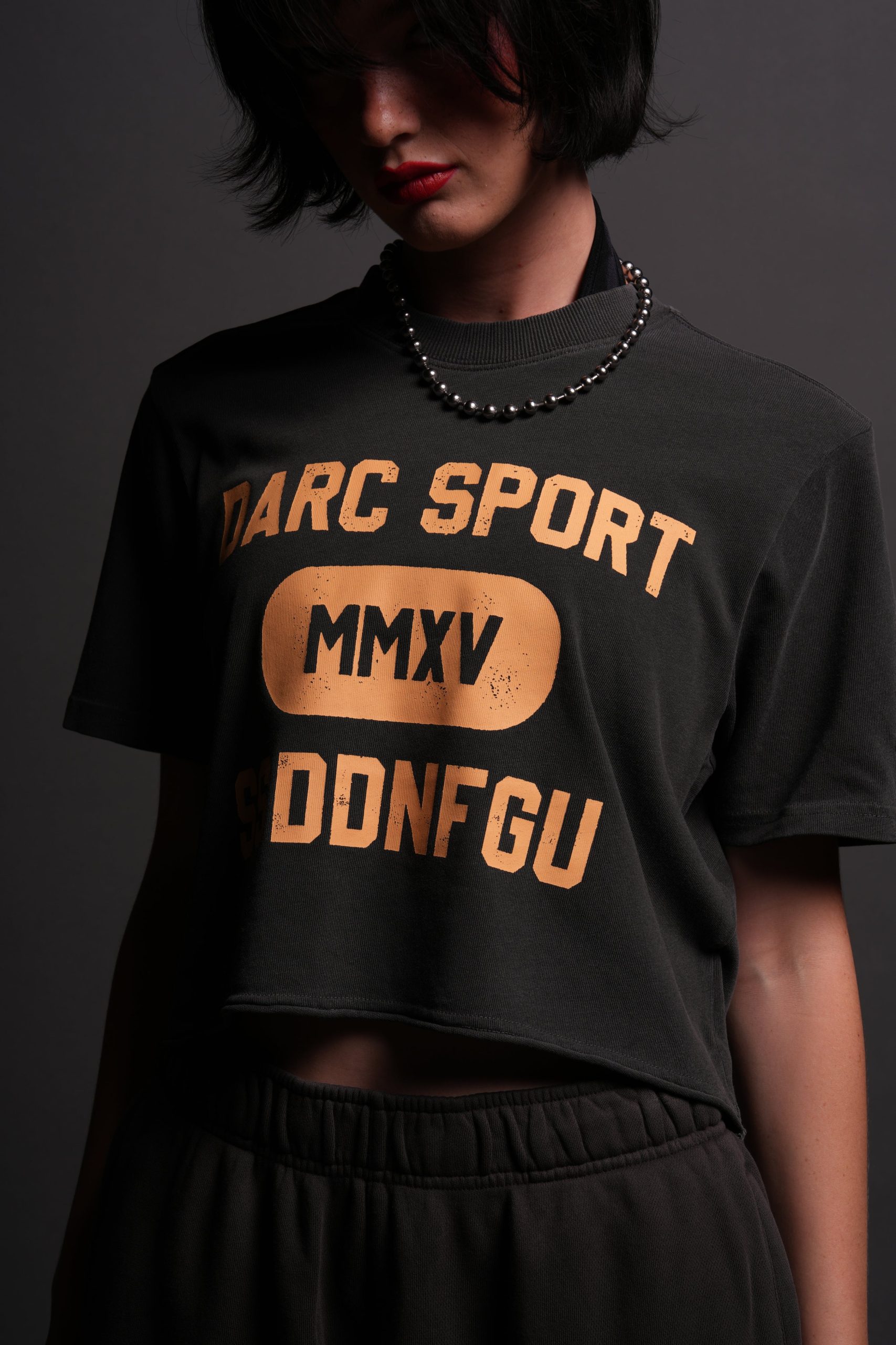 Wolves Forever Premium (Cropped) Tee in Wolf Gray - Image 3