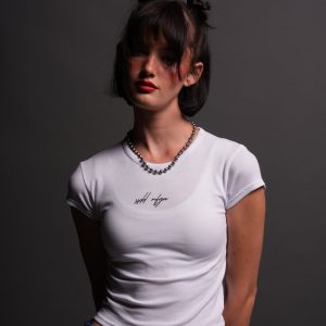 SSDD NFGU Baby Tee in White