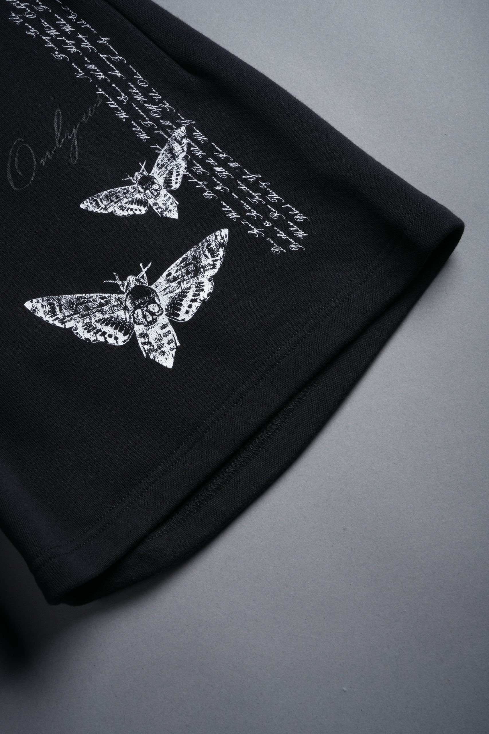 Hollow Virtue Post Lounge Sweat Shorts in Black - Image 10