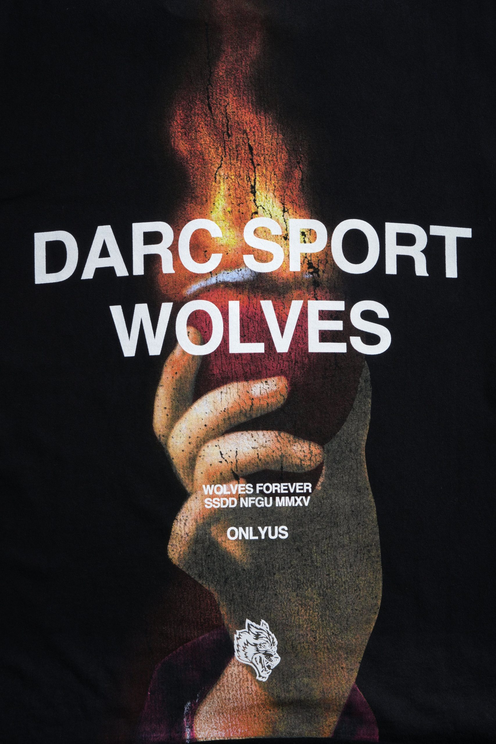 Sangrado Distressed Grunge Box Cut Tee in Black Drift Wash - Image 11