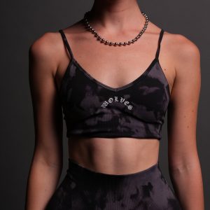 Chopper Everson Seamless Sports Bra in Big Purple Night Marble