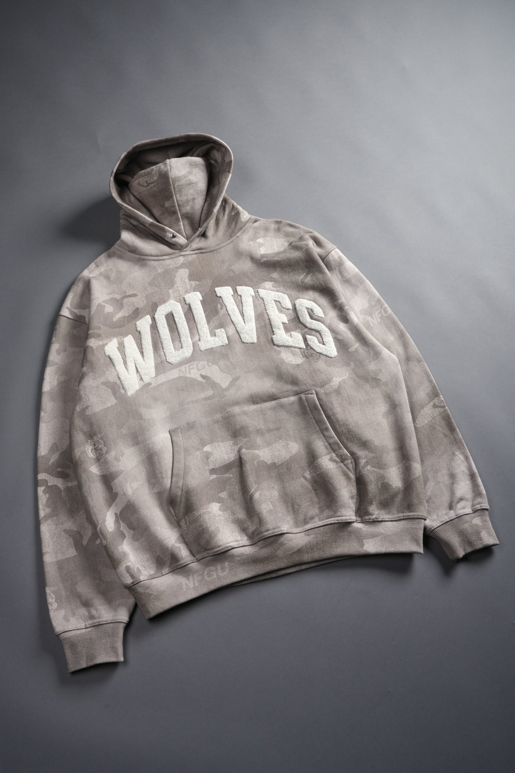 Always Loyal Unisex Pierce Hoodie in Clay Vintage Woodland Camo - Image 10