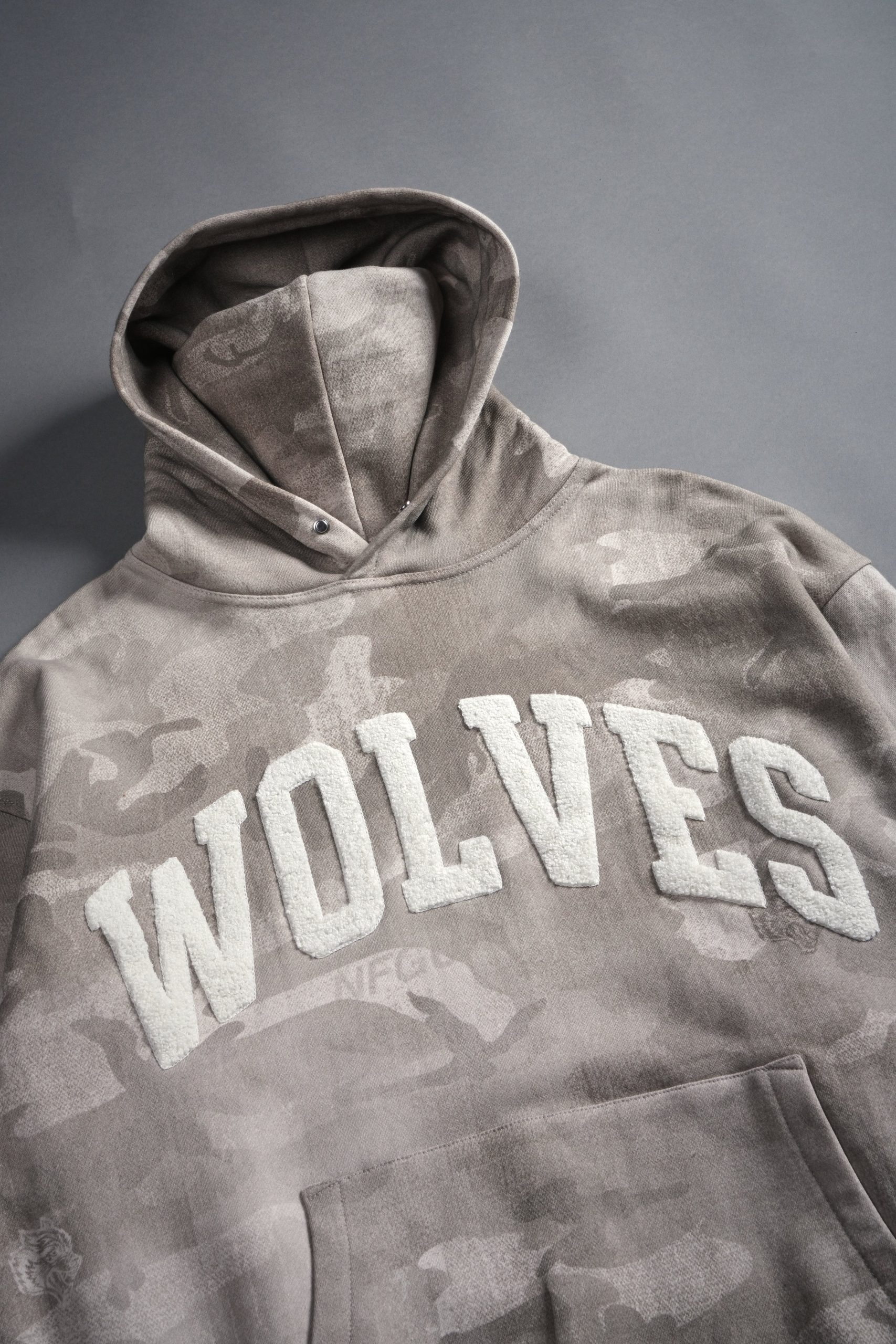 Always Loyal Unisex Pierce Hoodie in Clay Vintage Woodland Camo - Image 11