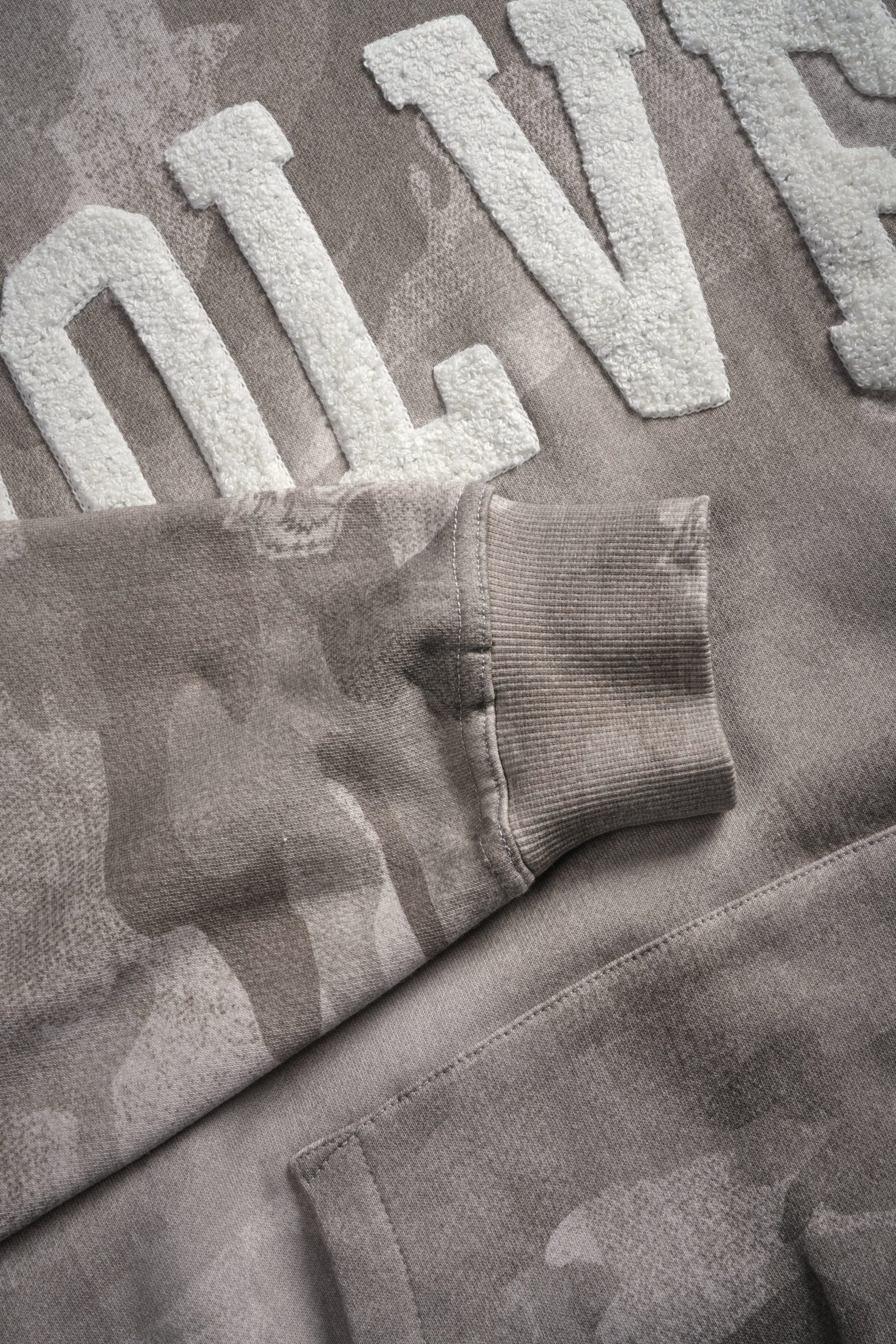 Always Loyal Unisex Pierce Hoodie in Clay Vintage Woodland Camo - Image 9