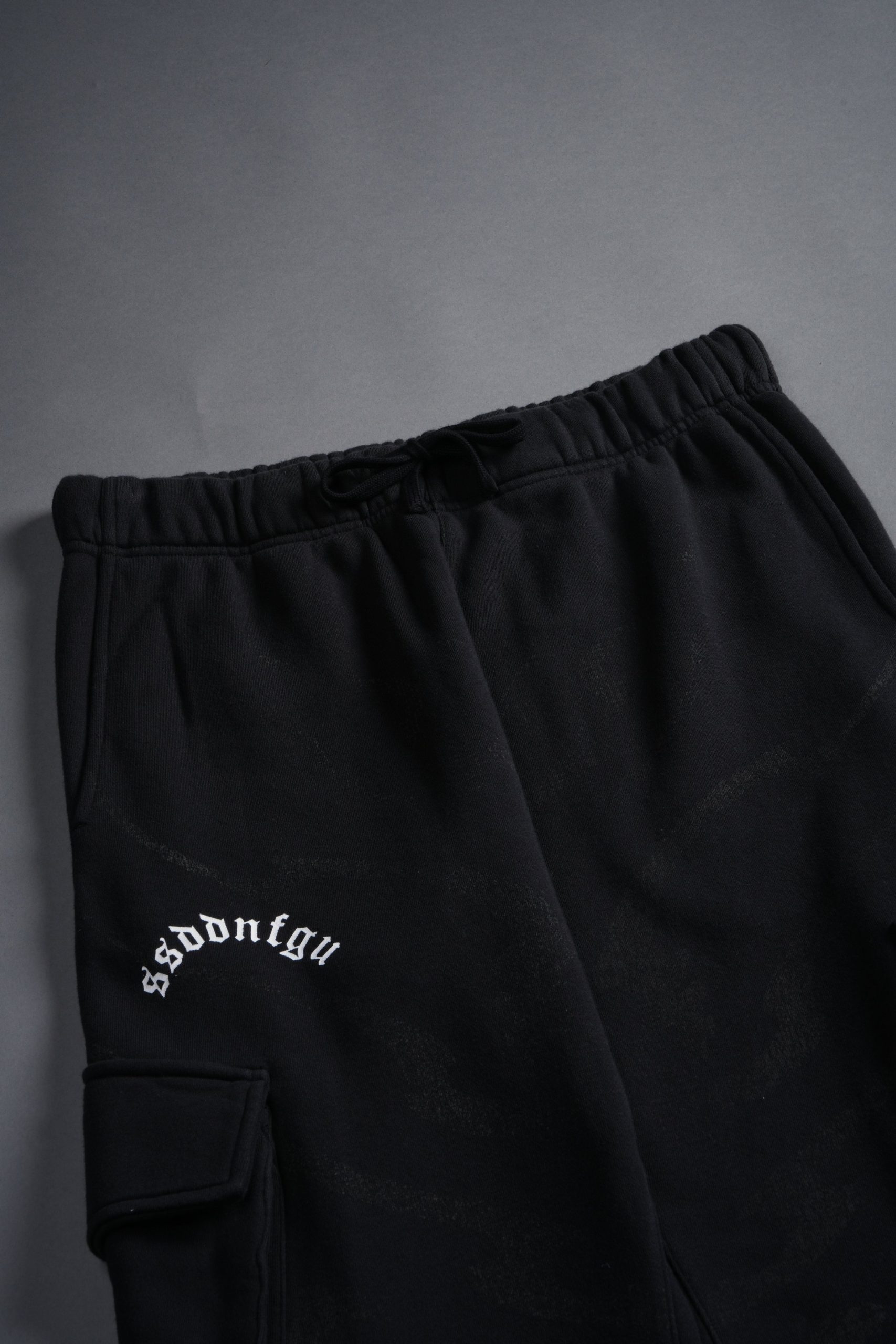 Darc Inferno Bigelow Cargo Sweat Pants in Black - Image 10