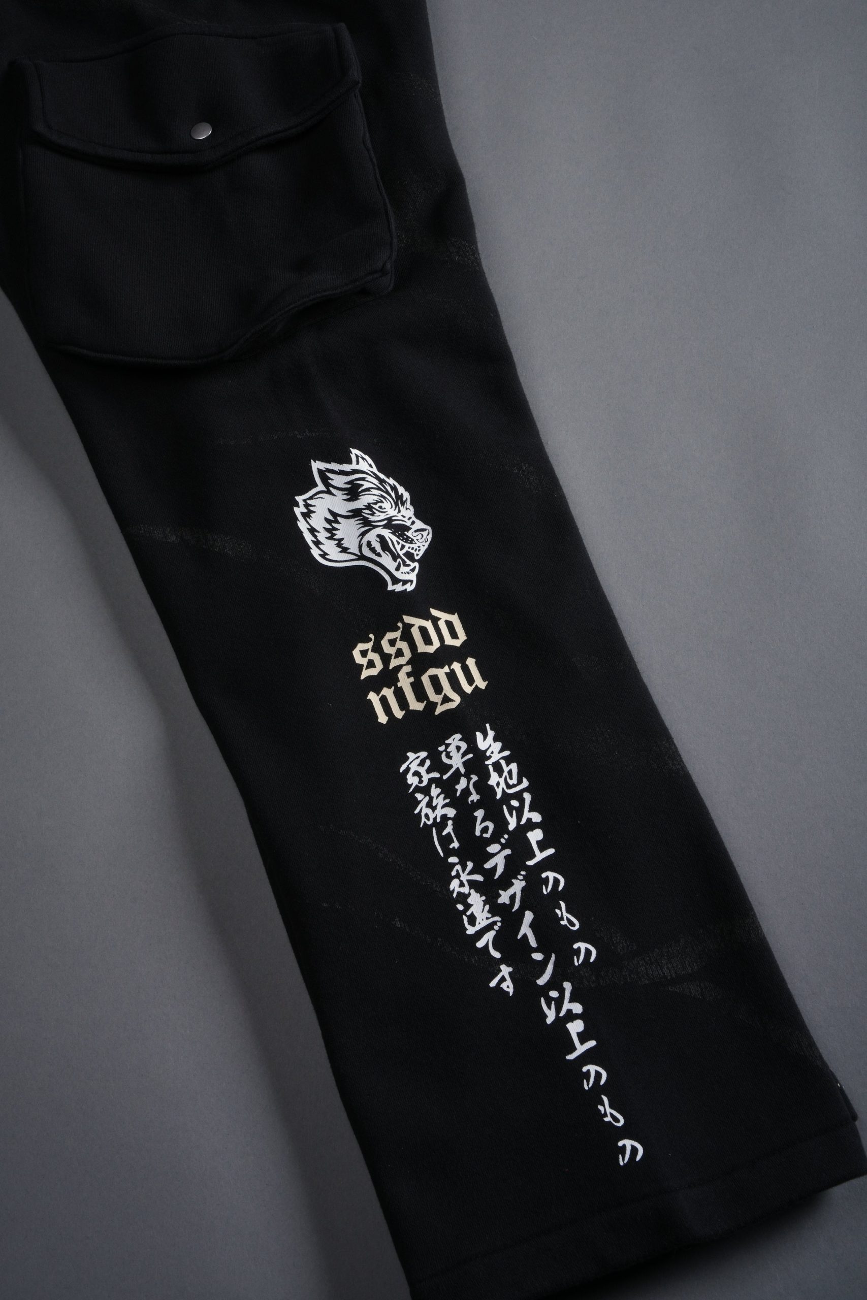 Darc Inferno Bigelow Cargo Sweat Pants in Black - Image 11