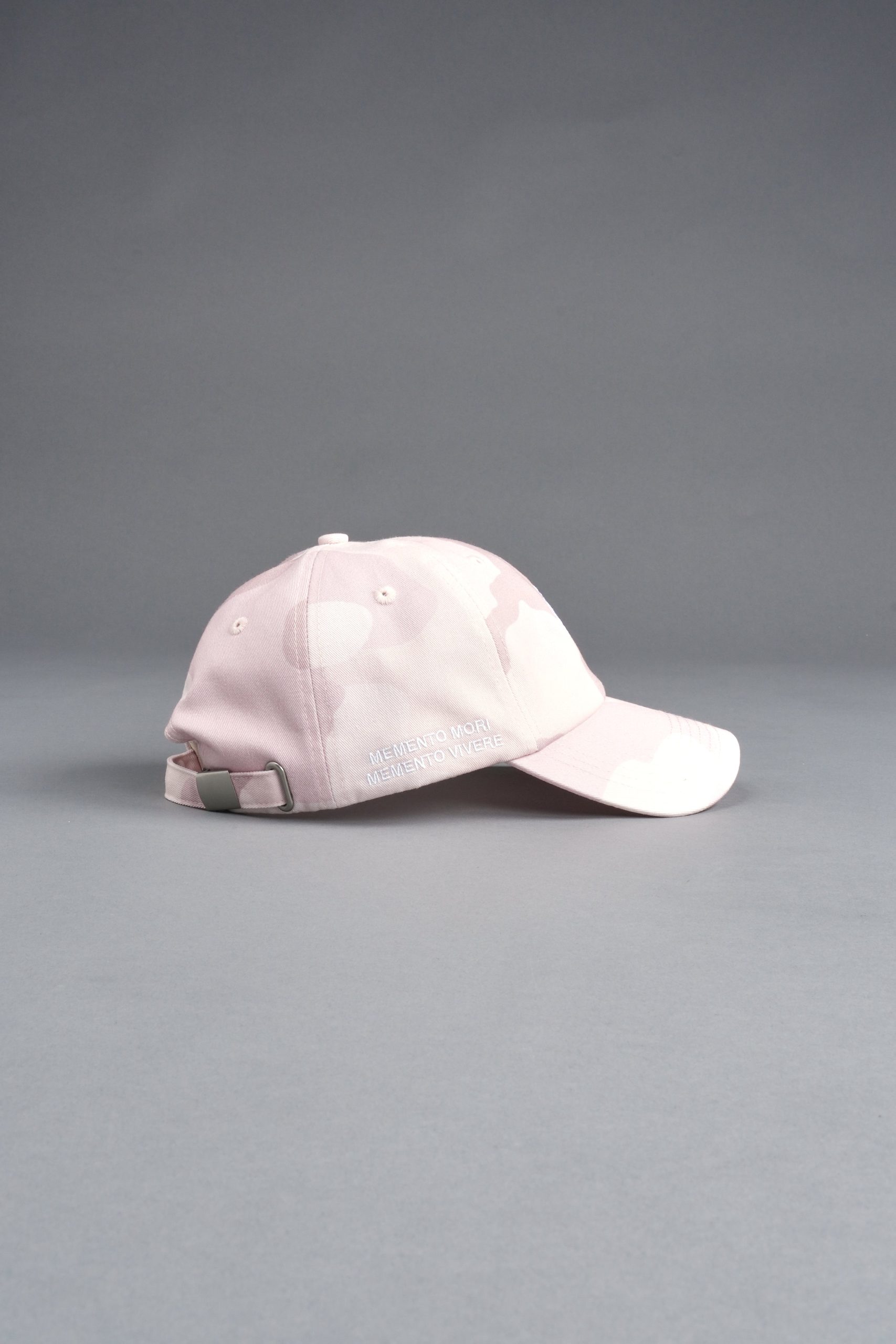 Wolf Head Forever Dad Hat V2 in Blush Vintage Woodland Camo - Image 6