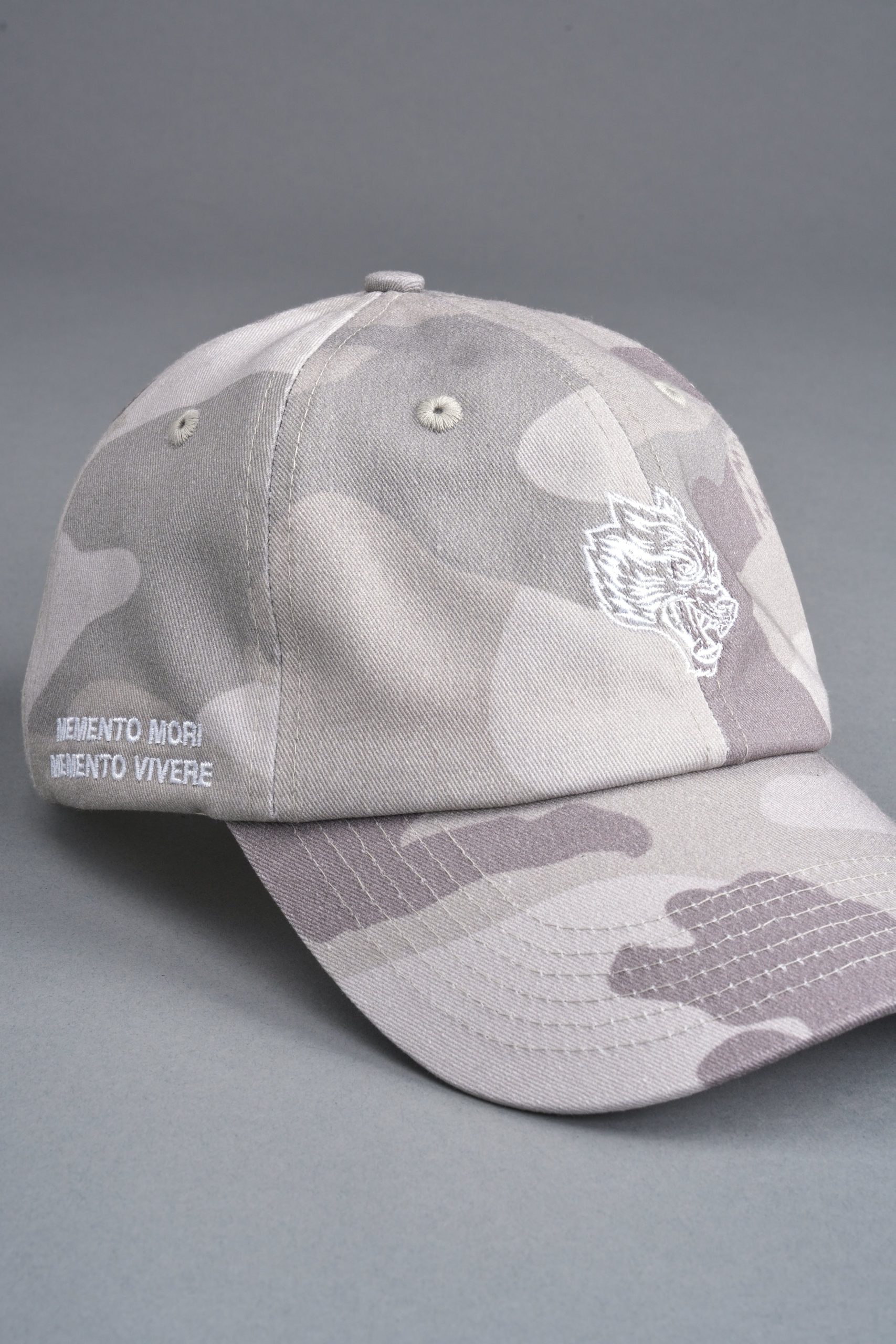 Wolf Head Forever Dad Hat V2 in Lush Vintage Woodland Camo - Image 6