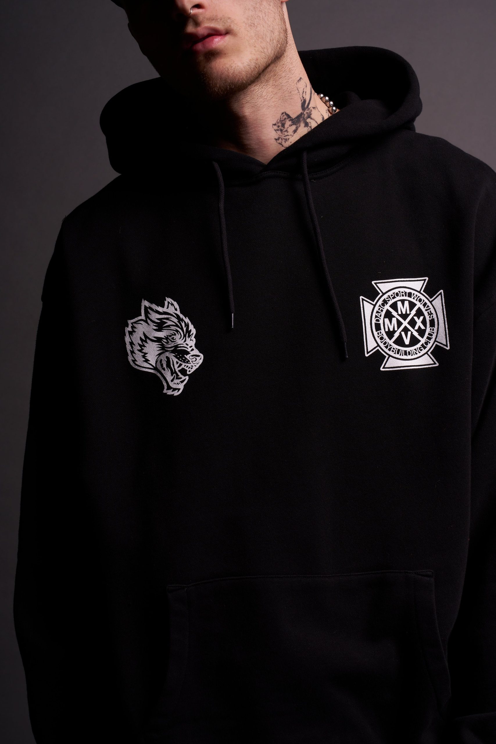 Ride The Lightning Bishop Hoodie in Black - Image 6