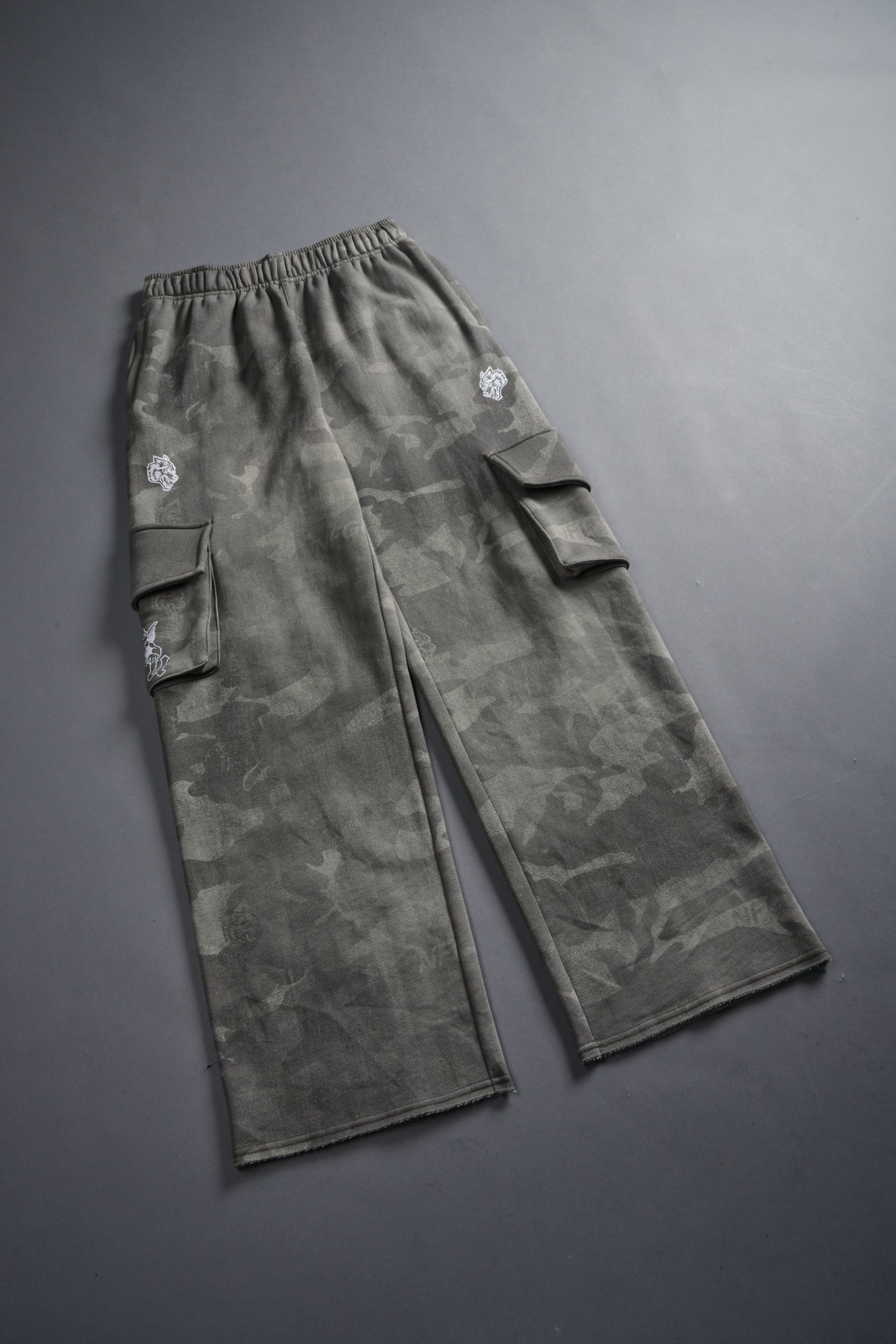 Dual Cherub NFGU Big Cozy Sweats in Lush Vintage Woodland Camo - Image 6