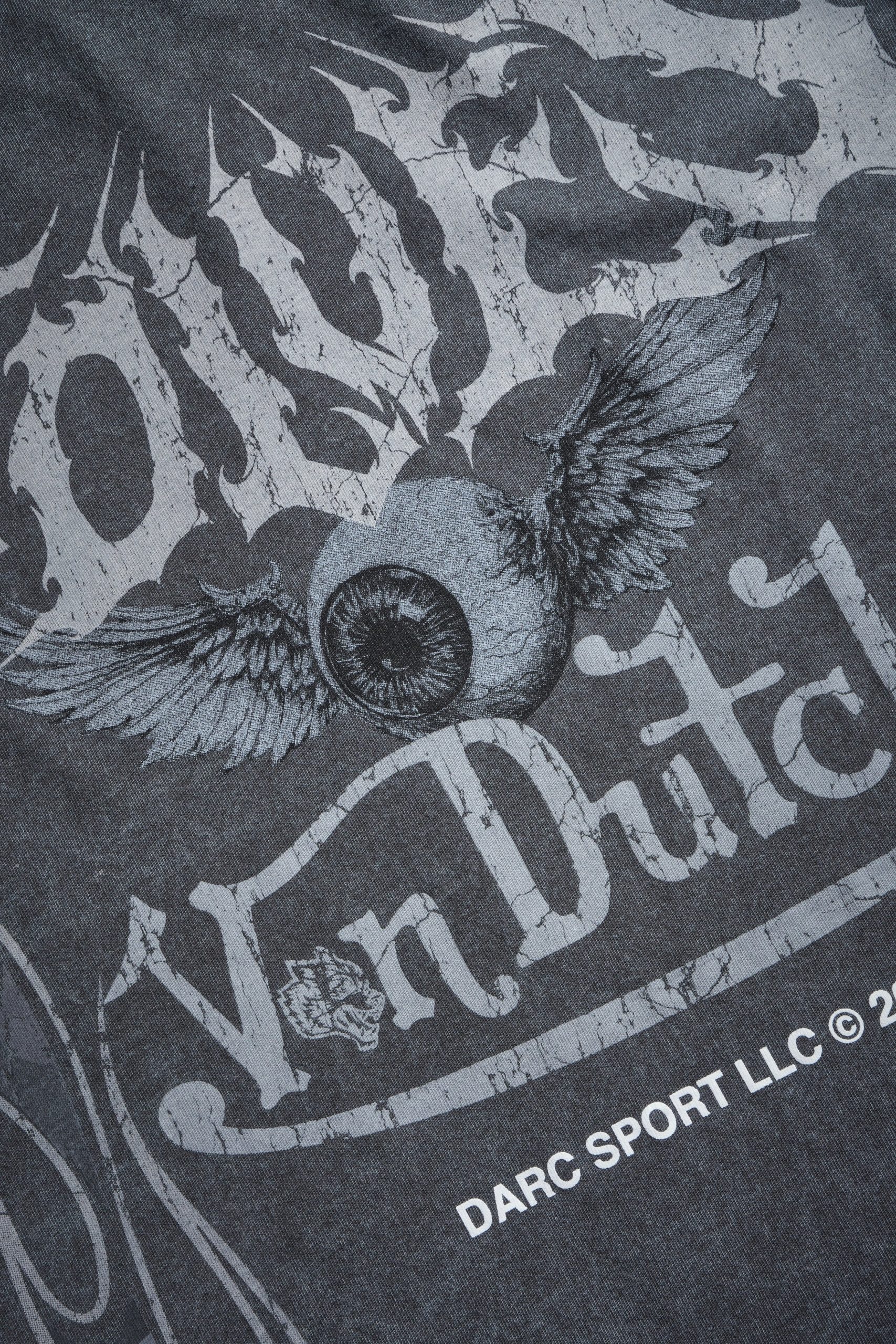 Take-Off Grunge Mid-Length Raw Hem LS Tee in Wolf Gray - Image 13