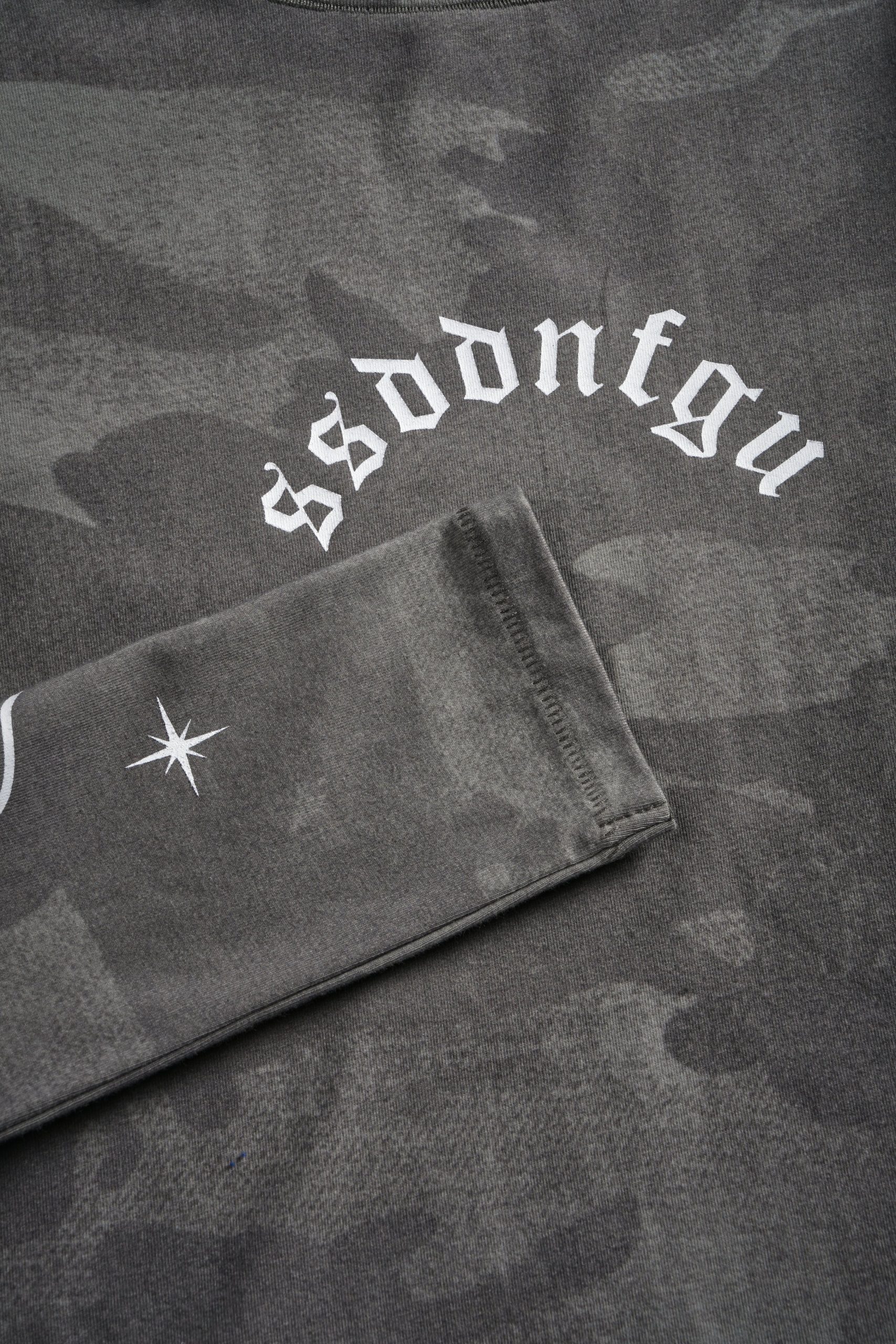 FRVR in the Stars Eden L/S Tee in Lush Vintage Woodland Camo - Image 5