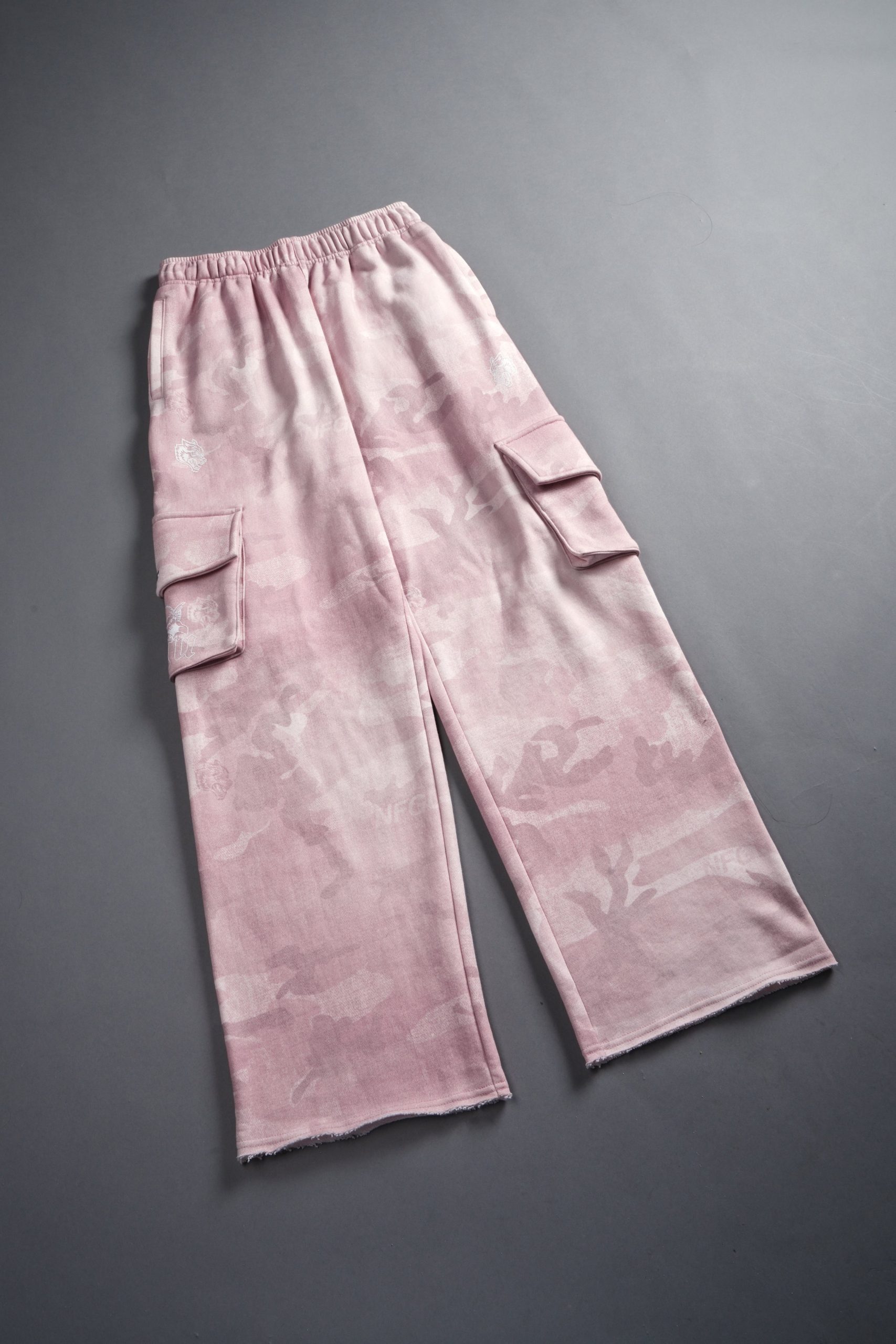 Dual Cherub NFGU Big Cozy Sweats in Blush Vintage Woodland Camo - Image 11