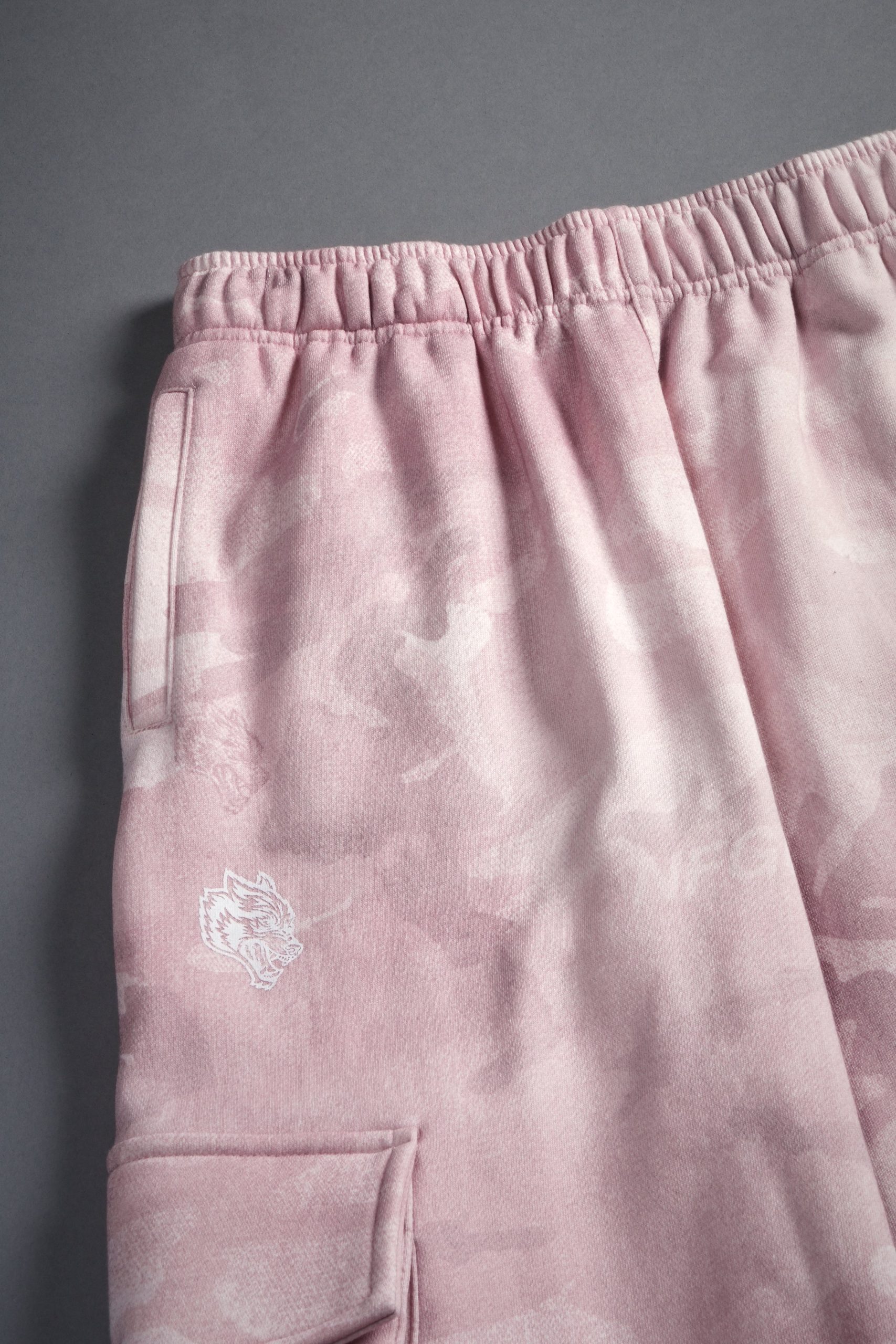 Dual Cherub NFGU Big Cozy Sweats in Blush Vintage Woodland Camo - Image 7