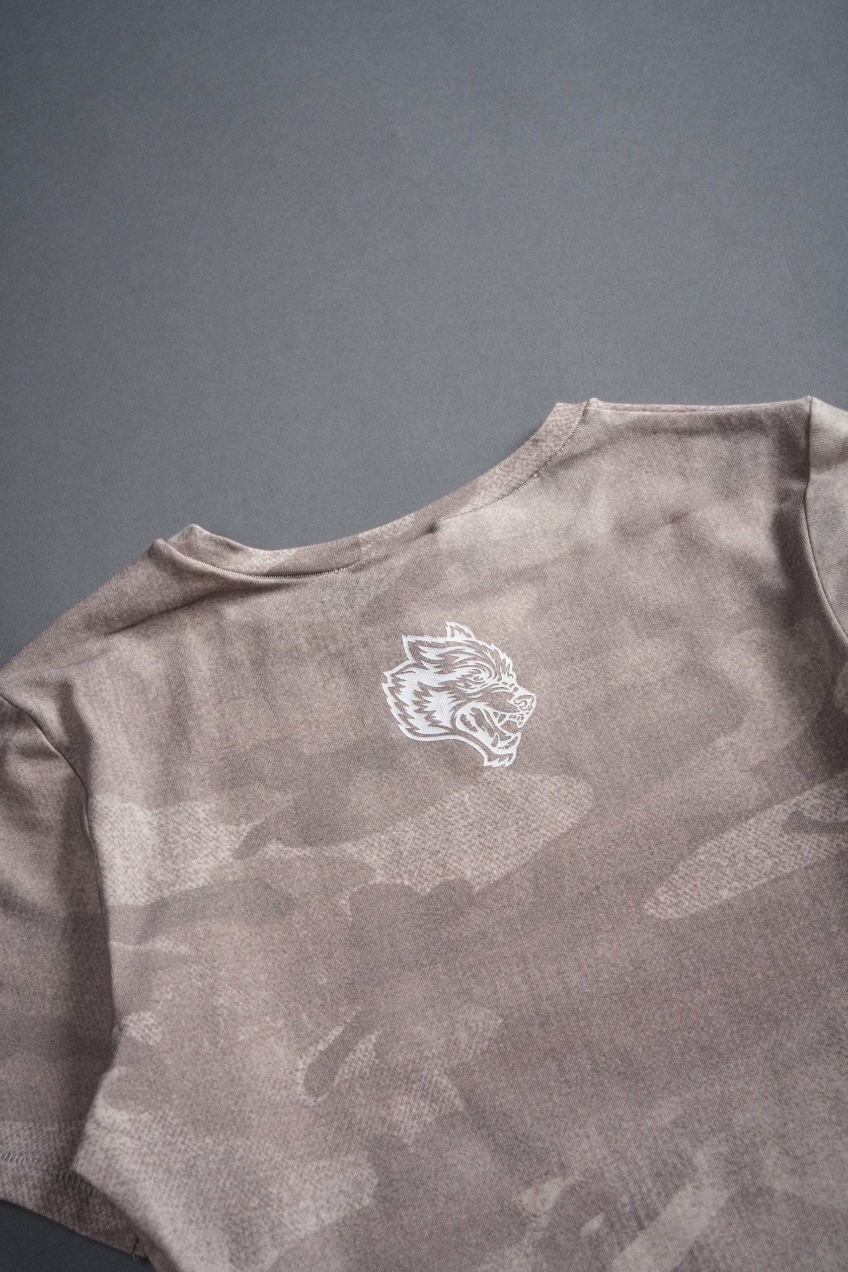 Cherub NFGU Eden S/S Tee in Clay Vintage Woodland Camo - Image 5